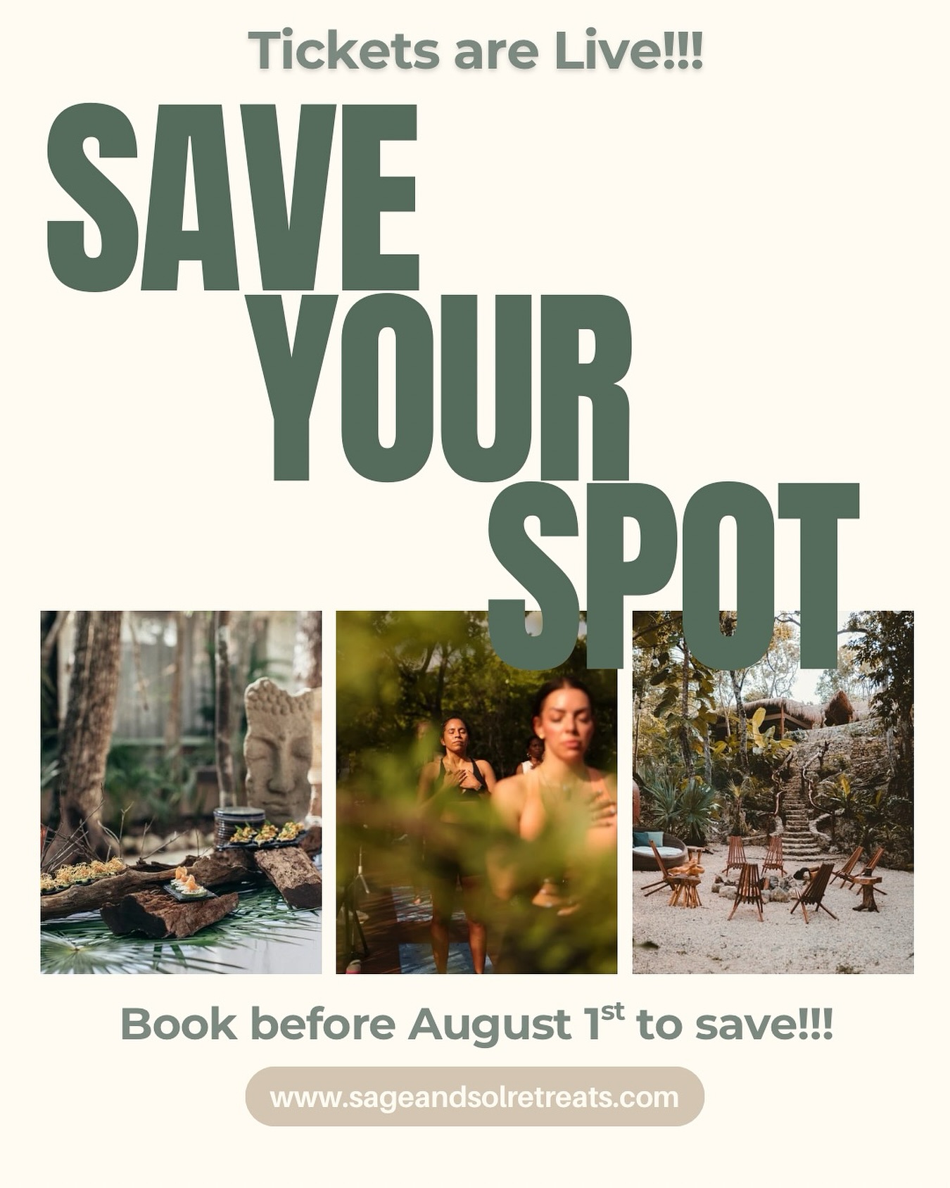 If you’ve been feeling like you’ve lost your way.
If you’ve abandoned yourself trying to hold it all together.
If your heart is heavy, broken, or just tired.
This is your invitation to return to you.
To rest. To be held. To heal.
Surrounded by nature, wrapped in softness, and supported by women who get it.
Join us for an experience unlike any other!!
Wander through some of Tulum’s most breathtaking landscapes.
Move your body through morning yoga.
Nourish yourself with chef-prepared meals.
Receive spiritual teachings, meditations, and healing ceremonies.
Experience the magic of Temazcal, Tantric Dreamstate, Itchel Cave, and sound healing in a sacred cenote.
And find your Solmates, the women walking this path beside you.
Your spot is waiting. Link in bio to join us. 🔗
#womansretreats #selfhealing #retreats #retreatsmexico #selfloveretreat #comebacktoyourself #healinnature #womanhealing #healingheartbreak #healingthesoul #tulum #retreattulum