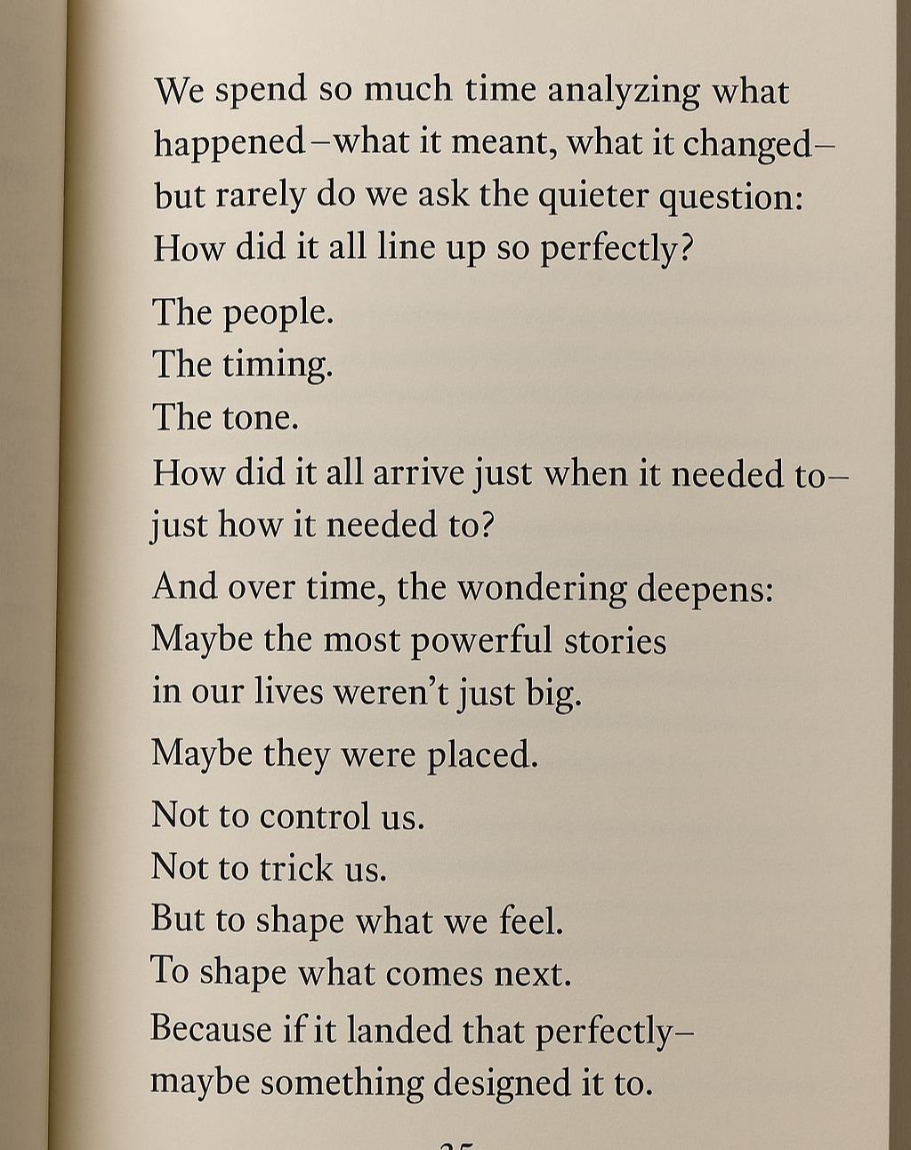Life’s most powerful moments often aren’t the big ones—they’re the quiet, perfectly-timed ones that shape us in ways we don’t always notice. PLACED dives into how events and emotions guide our lives, often with a purpose we don’t see right away. If you’ve ever wondered about the hidden forces behind life’s events, check out the free sample on Amazon! Let me know what you think! Link in Bio