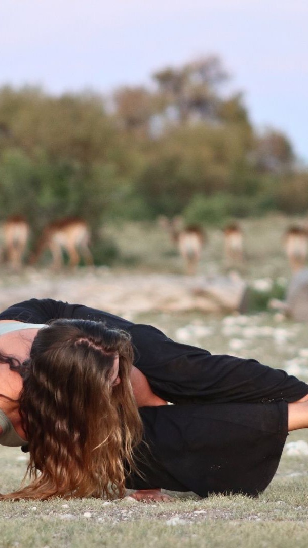 🪷 Why Twists Are Nature’s Reset Button 🪷
Digestive Benefits:
- Twists stimulate the vagus nerve and have a massage effect on abdominal organs improving digestion and reducing bloating
Circulatory Benefits:
- Compression and release increases blood flow which means fresh oxygen to organs and lymphatic system stimulation
Nervous System Benefits:
- Activates parasympathetic nervous system which releases physical and emotional tension
Twists shown
1. Lord of the fishes (seated supine twist - can also do lying down) 🐠
2. Tiger pose 🐅
3. Eagles to baby eagle modification 🦅
4. Twisted low lunge 🪵
#safari #yogaflow #spinalhealth #detox #twists