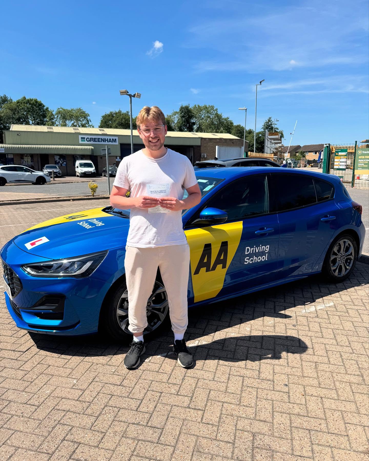 Excellent Test Pass this morning at Cambridge DTC 10/7/25. Daniel passed with just 3 driving faults. It was a pleasure helping you get to this point and I wish you all the best for the future. Exciting times ahead. Stay safe on those roads #elydrivinginstructor #elydrivinglessons #elydrivingschool #wsdrivingschool