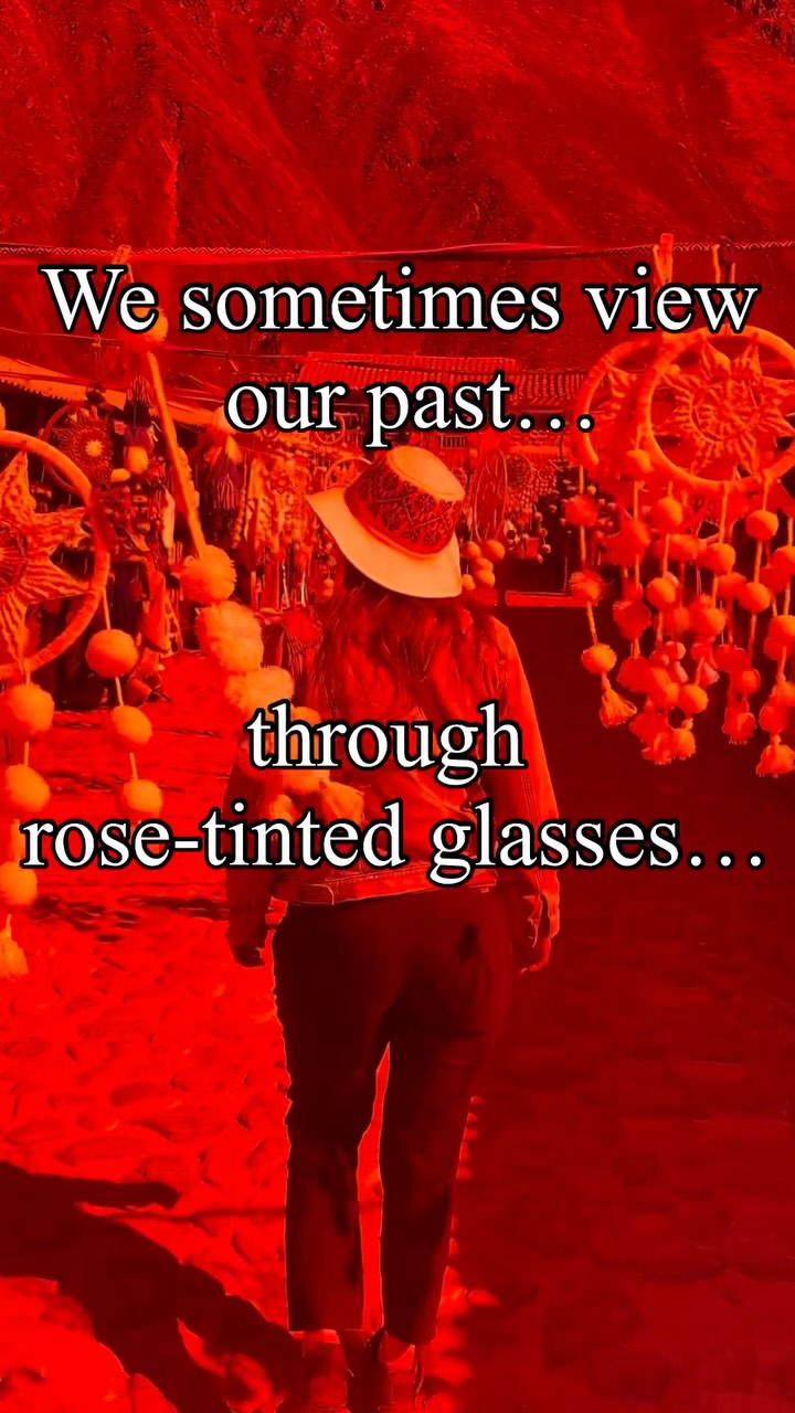 We sometimes look back fondly on past events, even when they were challenging.
#RoseTintedGlasses
#LookingThrough
#MemoryLane
#EmotionalReels
#SingerSongwriterLife
#IndieArtist
#NewMusicAlert
#DreamyFolk
#CreativeTransitions
#DisappearingAct
#ReelMagic
#NomadicArtist
#LettingGo
#BittersweetMemories
#MusicFromPeru