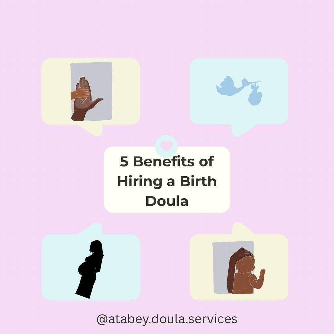 There are endless reasons to hire a birth doula! Here are just 5!
Did you hire a doula for your birth? Share your experience in the comments below!
#doula #birthdoula #benefitsofadoula