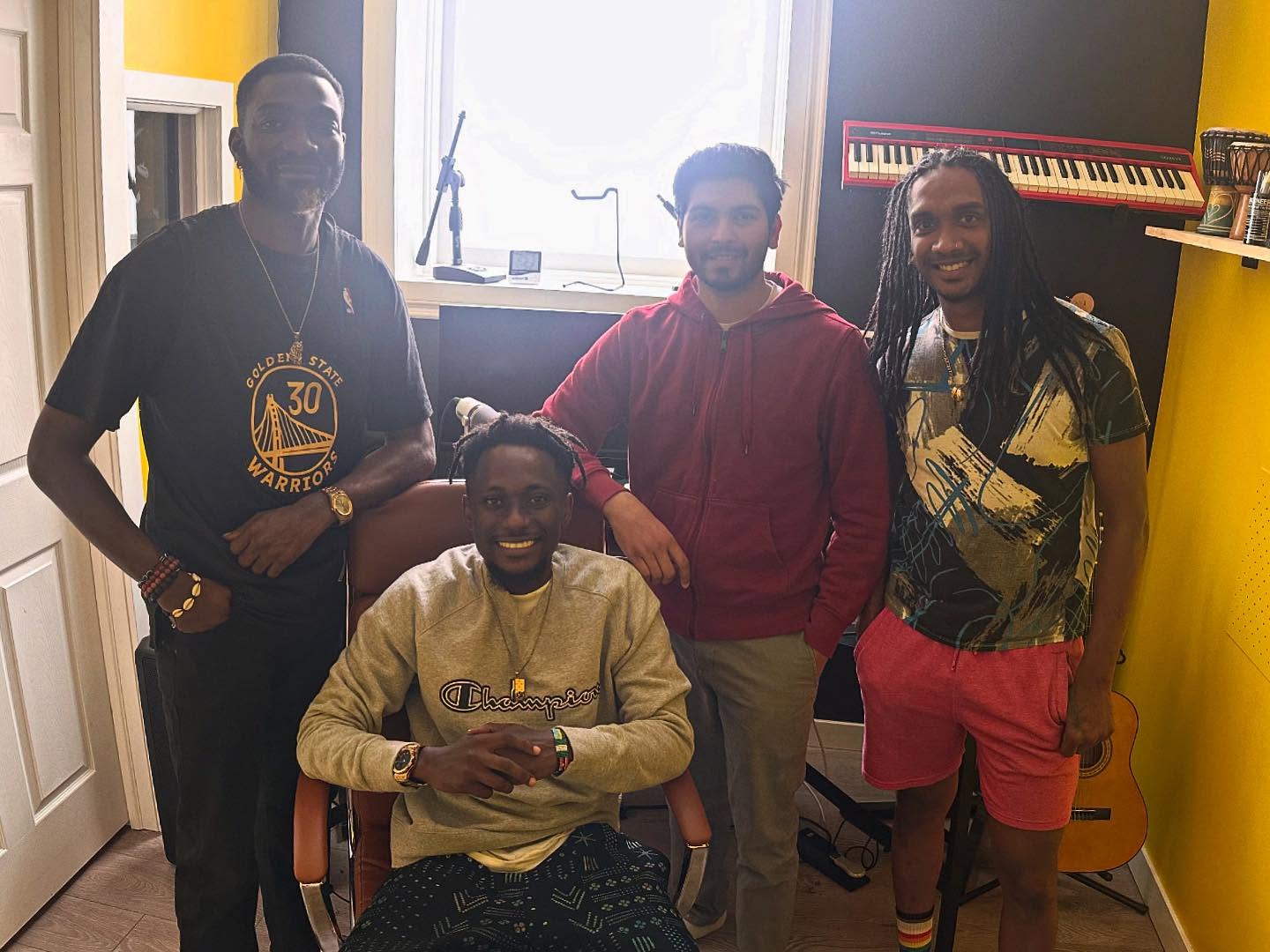 Big shout out to @realtemmyd and @realmcfish for coming to hang out with us this past Drop-in Wednesday ! They shot a music video and recording some new music for an up coming project in our in house studio @upbeatboxstudio !
Thank you to our UPlifter @taiwoofca for brining them to visit us !!!