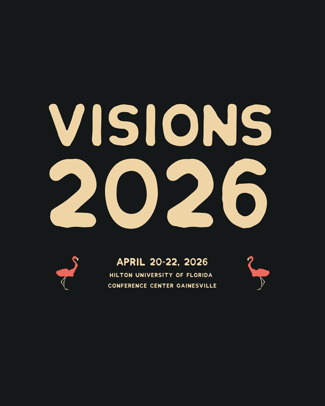🌟 Coming April 20–22, 2026 🌟
VISIONS 2026 is headed to Gainesville! 🦩✨
Join educators, professionals, and advocates at the Hilton University of Florida Conference Center for three days of learning, collaboration, and connection.
🎯 SAVE THE DATE – Registration opening soon!
📍 Gainesville, FL
📆 April 20–22, 2026
Theme: Uniquely You!
Interested in sponsoring?
📩 sponsorship@floridadcdt.org
Stay tuned for more details and be the first to know when registration opens! 👀
#Visions2026 #FloridaDCDT #SpecialEducation #SaveTheDate #GainesvilleEvents