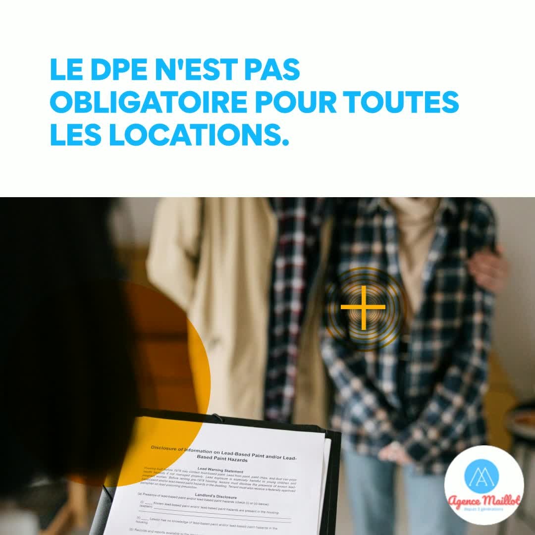 Le Diagnostic de Performance Énergétique (DPE) est obligatoire pour toute mise en location depuis 2006, mais certaines idées reçues persistent. 🏡
En cas d'absence de DPE, les propriétaires s'exposent à des sanctions, et les locataires peuvent faire valoir leurs droits, voire annuler le bail. Seules quelques exceptions, comme certaines résidences secondaires, échappent à cette règle. 🔍
Nous nous assurons que chaque bien loué respecte cette obligation, pour une location en toute sérénité.
#Immobilier #DPE #LocationSécurisée
#agencemaillot
