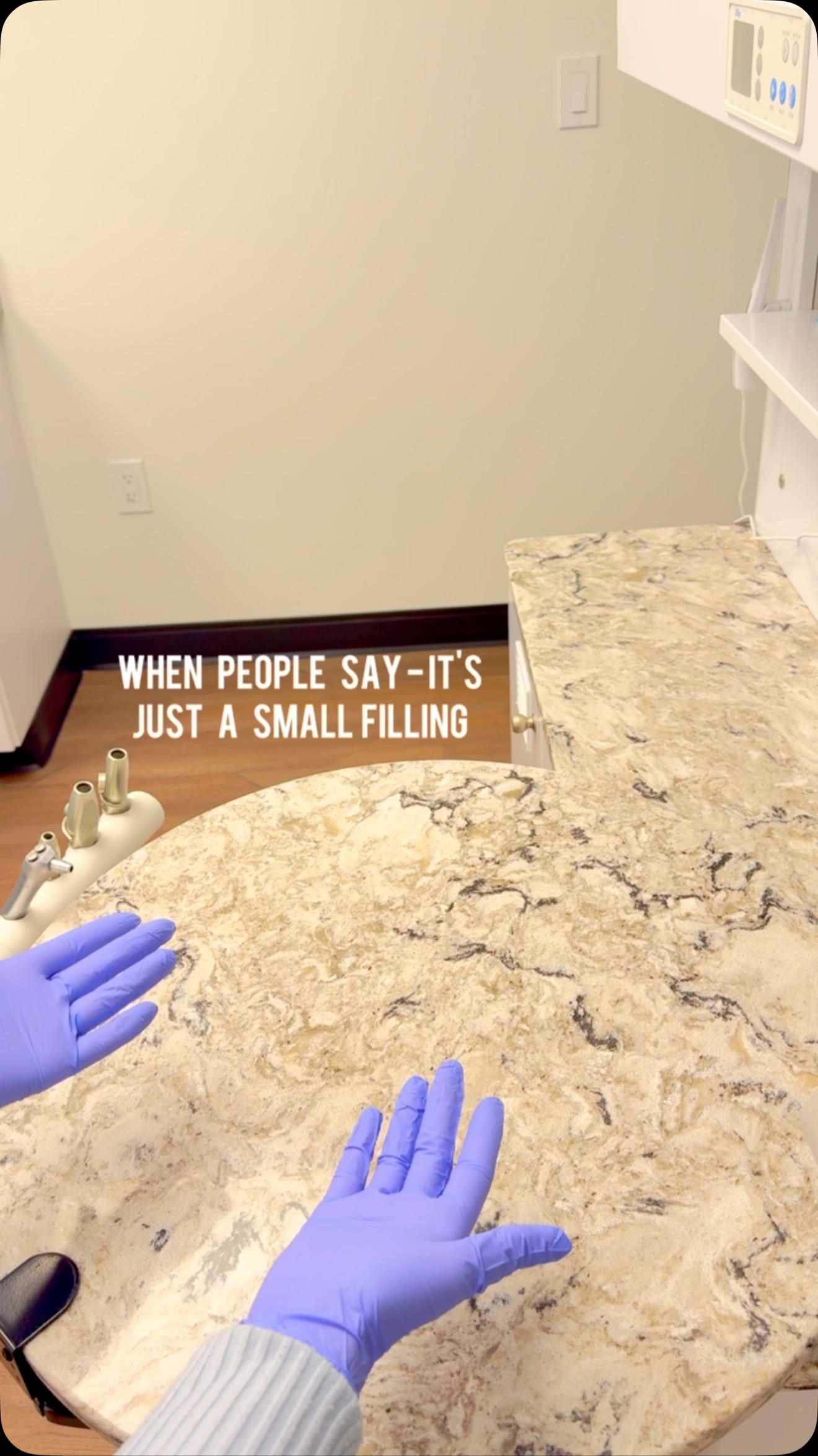 When people say - it’s just small filling.
Meanwhile, a small filling requires many details in preparation.