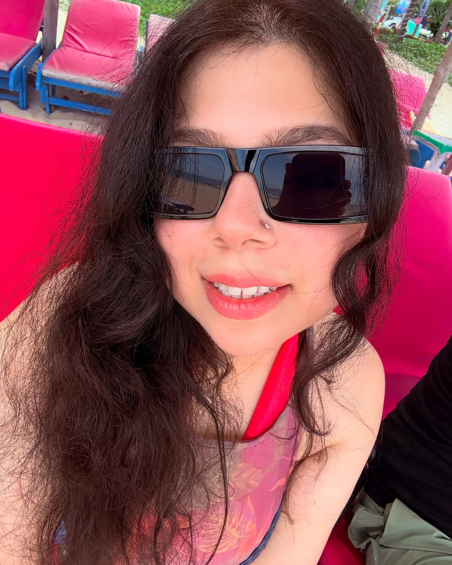 Beach Day Shenanigans!! 🏖️🩱☀️🌊🐚. #livingtheshriyaway #wanderlustwednesday #vietnamvibes #traveldiaries #softlife #lifeinprogress #bloggersofinstagram #creatorvibes #lifestyleblogger #beach #sun #danang #mykhe #fyp #trending #viral #réel #post #explore