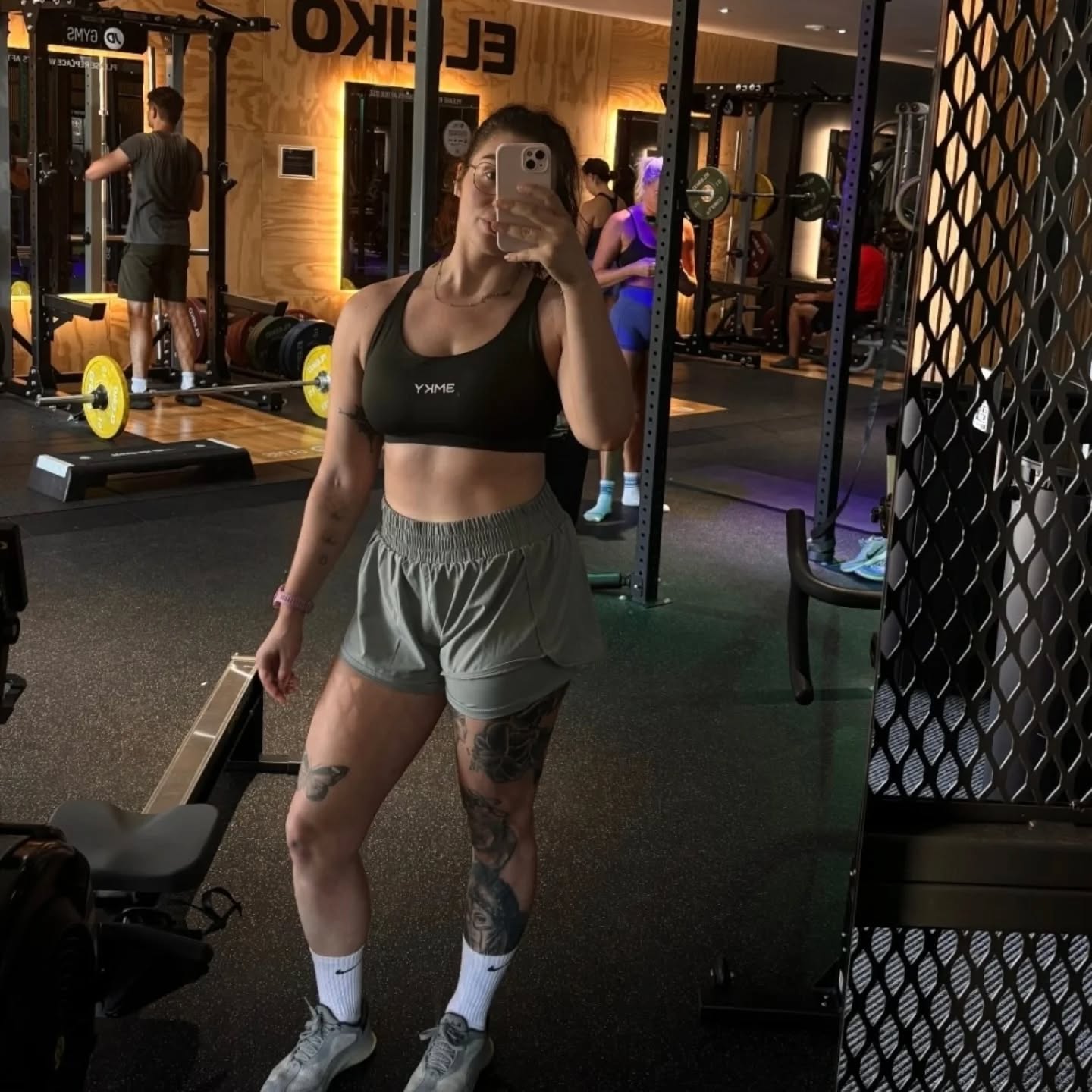 Work out
Getting it done no matter the weather