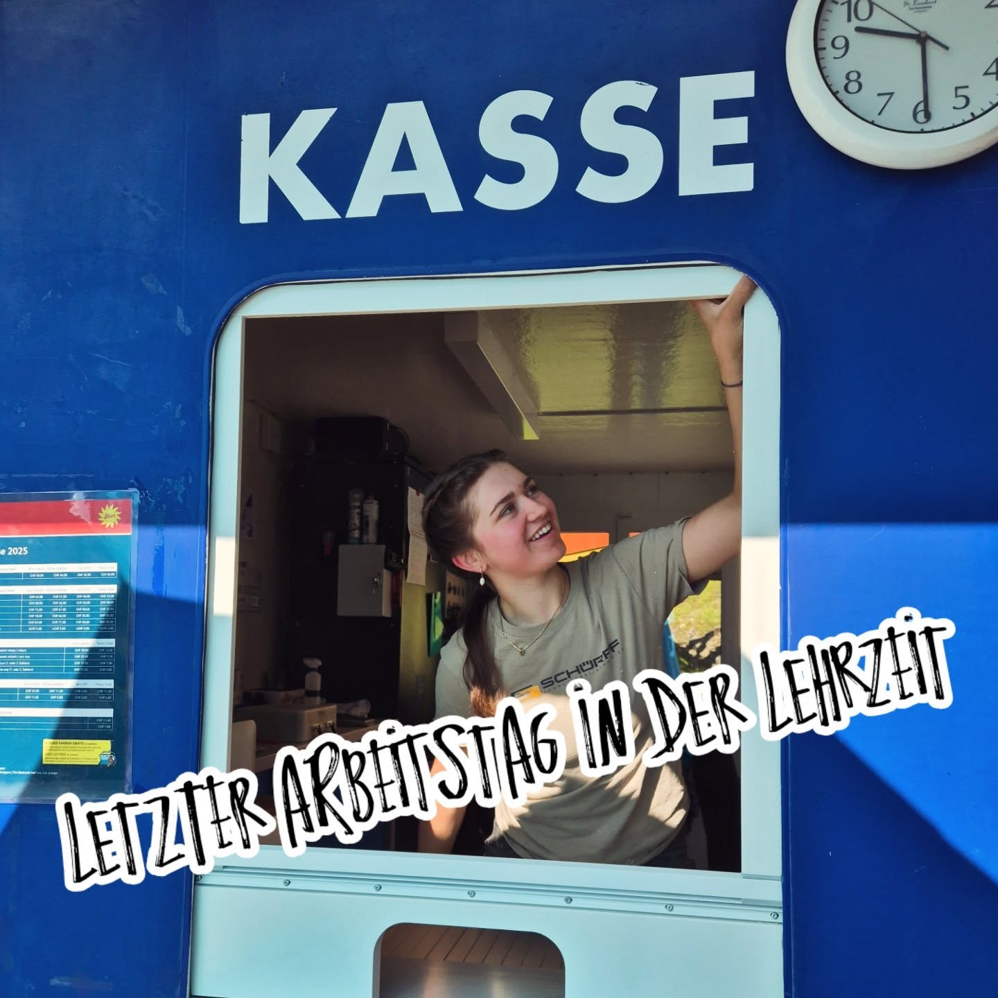 Heute war der letzte Arbeitstag von Anna-Barbla.
In den vergangenen vier Jahren hat sie bei uns ihre Ausbildung zur Schreinerin absolviert – mit Erfolg! Herzlichen Glückwunsch zur bestandenen Prüfung! 🎉🔨
Wenn Anna-Barbla in den Bergen arbeitet, ist sie ganz in ihrem Element – für alle, die sie kennen, ist klar: Das ist ihr zweites Wohnzimmer. 🏔️❤️
Wir danken dir von Herzen für deinen Einsatz und wünschen dir viel Freude und Erfolg bei der Verwirklichung deiner tollen Pläne. Alles Gute für deinen weiteren Weg, Anna-Barbla! 🍀