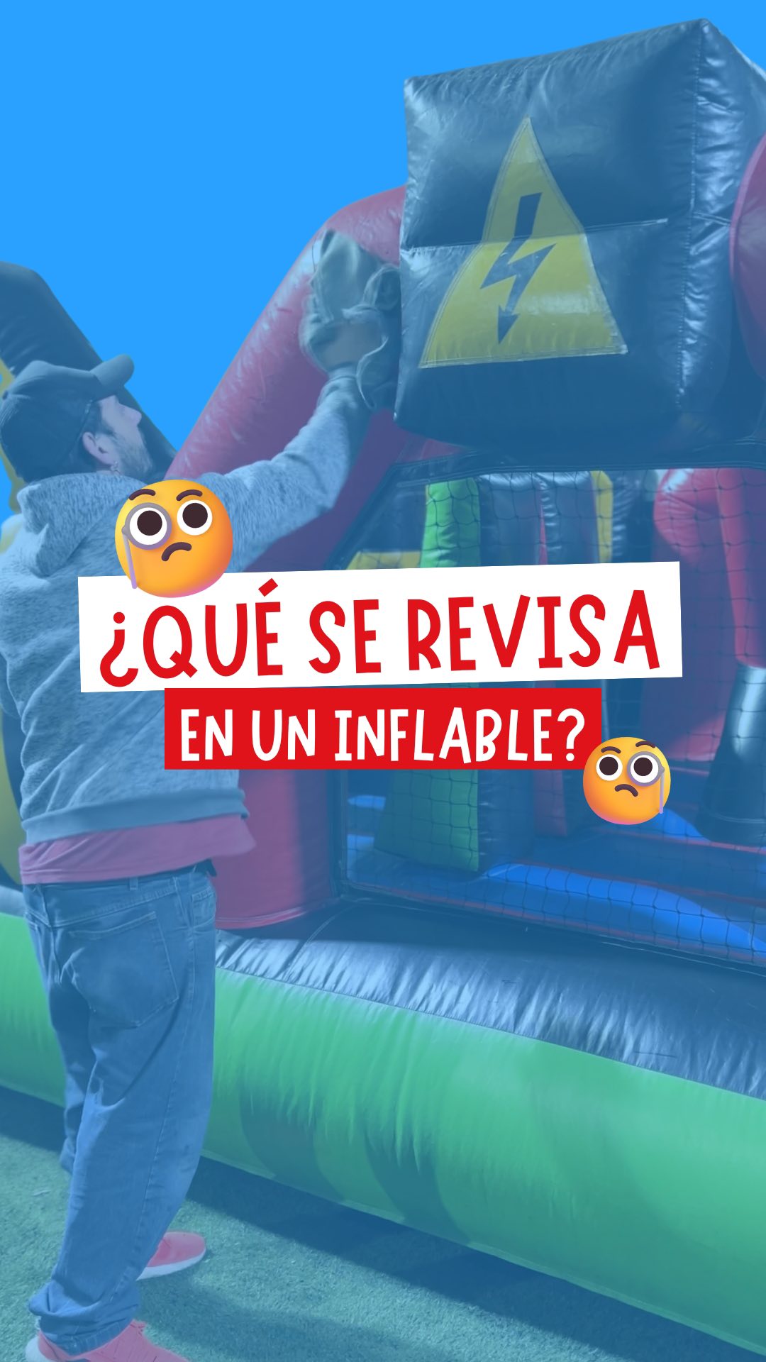 🎈 ¿Qué se revisa en un inflable?
Spoiler: ¡mucho más de lo que imaginás!
Con Romi te mostramos en este reel cómo cuidamos cada detalle antes de que arranque la fiesta.
📲 Si buscás eventos divertidos, pero sobre todo SEGUROS, Delivery Fun es tu equipo.
#deliveryfun #inflablesseguros #eventos #detrasdeescena #calidad #seguridad #eventos #eventosinfantiles