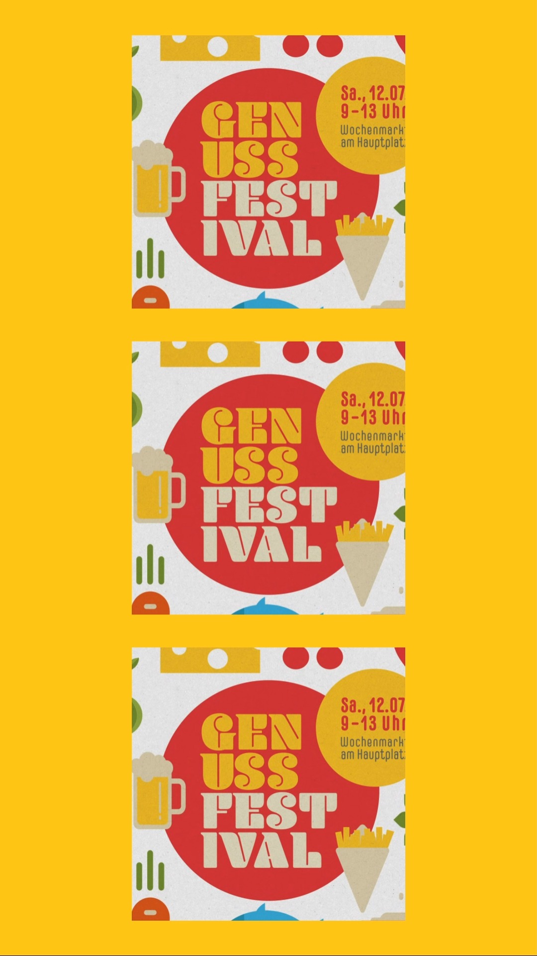 Pfaffenhofener Genussfestival 2025: Feiern. Probieren. Genießen.
🗓 Samstag, 12. Juli von 9 bis 13 Uhr
📍 Wochenmarkt Pfaffenhofen (rund um den Stadtstrand)
🥳 5 Jahre Pfaffenhofener Land – wir feiern Geburtstag
🎉 Das wird lecker:
🧀 Naschmarkt mit kostenlosen Kostproben
🍟 Bio-Heimat-Pommes & Bio-Currywurst (Premiere!)
🔥 Grilllokomotive mit Wild, Fisch, Pilzen & Bio-Schwein
🥬 Kimchi-Workshop mit Jakob Löw
🐐 Ziegenkäse & Ziegenfleisch vom Biohof Blumenthal
Thai-Spezialitäten aus bayerischer Produktion
🖥️ Gastroservice-Launch für Küchenprofis
👉 Komm vorbei, probier dich durch & feier mit uns die Region!