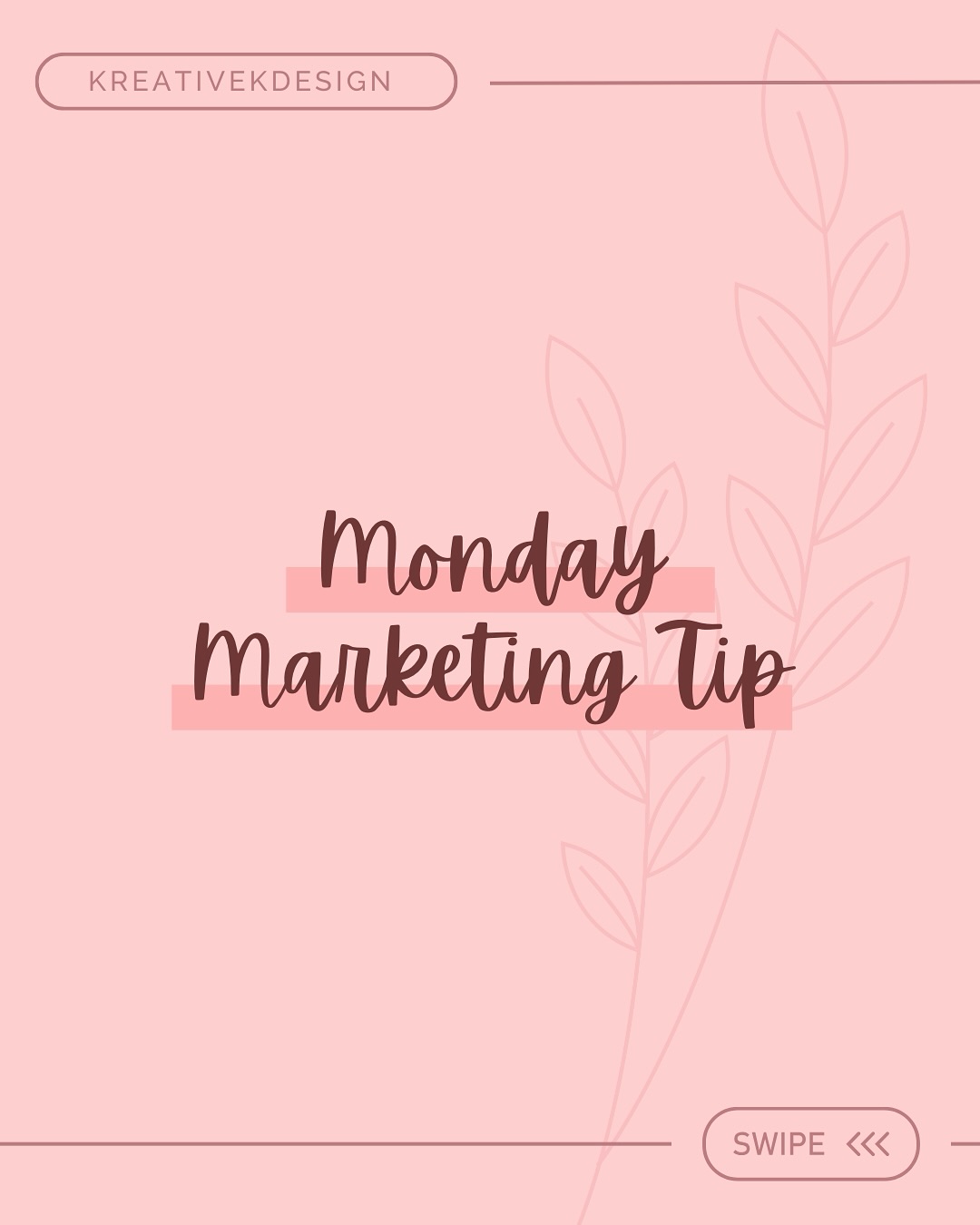 monday marketing tip: quality over quantity ✨
engaged followers come from thoughtful strategy, not a flooded feed. i know it’s tempting to post multiple times a day, thinking that’ll attract more followers… but the truth is, consistency is key! 🔑 ⏰
swipe for tips on how to implement this! ➡️
.
.
.
#SocialMediaManager #Marketing #MarketingTip #SocialMediaTip #SocialMediaExpert #Consistency
…
Social Media Manager | Marketing | Marketing Tip | Social Media Tip | Social Media Help