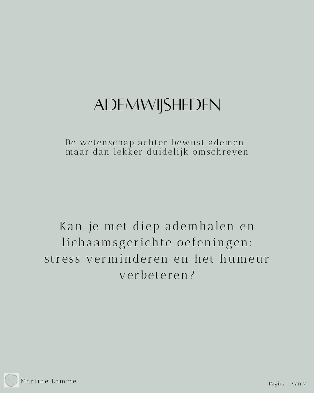 Een nieuwe Ademwijsheden! 🤗
Met deze keer een onderzoek dat niet alleen adem gebruikte, maar ook lichaamsgerichte oefeningen.
Ik denk sowieso dat deze elkaar versterken!
Wat denk jij? Adem én lichaamswerk = extra fijn? 😍
#ademwijsheden #ademwerkdriebergen #ademoefeningen #lichaamswerk #stressless