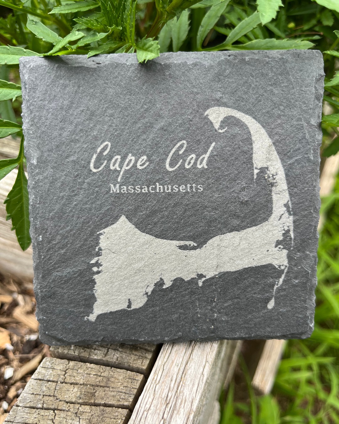 Protect your surfaces in style with our Cape Cod Black Slate Coasters! 🌊 #capecod #thecape