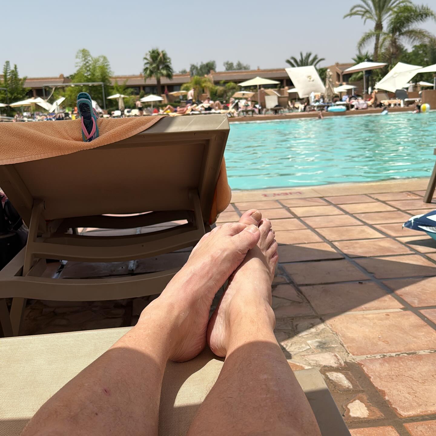 Chill before another 4 months solid 6-7 days a week getting the fight team ready….