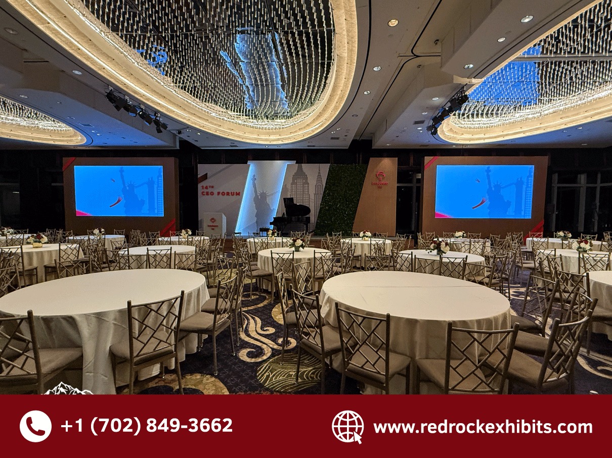 Remember that detail shot from yesterday? Here's how it contributed to the entire setup. The @bradesco conference in New York was looking amazing in our hands.
When you work with Red Rock Exhibits, you’re not just getting an exhibit; you’re getting a partner you can count on.
Based in Las Vegas & Orlando — delivering nationwide across the U.S.
Reach out today:
+1 (702) 849-3662
www.redrockexhibits.com
#TradeShowDesign #CorporateEvent #BrandExperience #RedRockExhibits #LasVegasEvents #OrlandoExpos #StandOut
