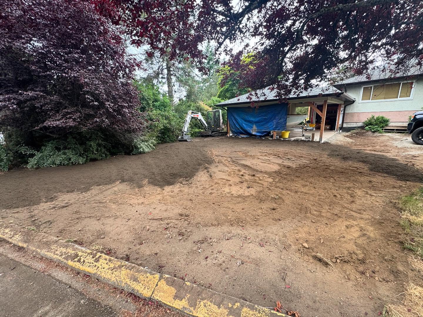 Lawn prep on point ✅