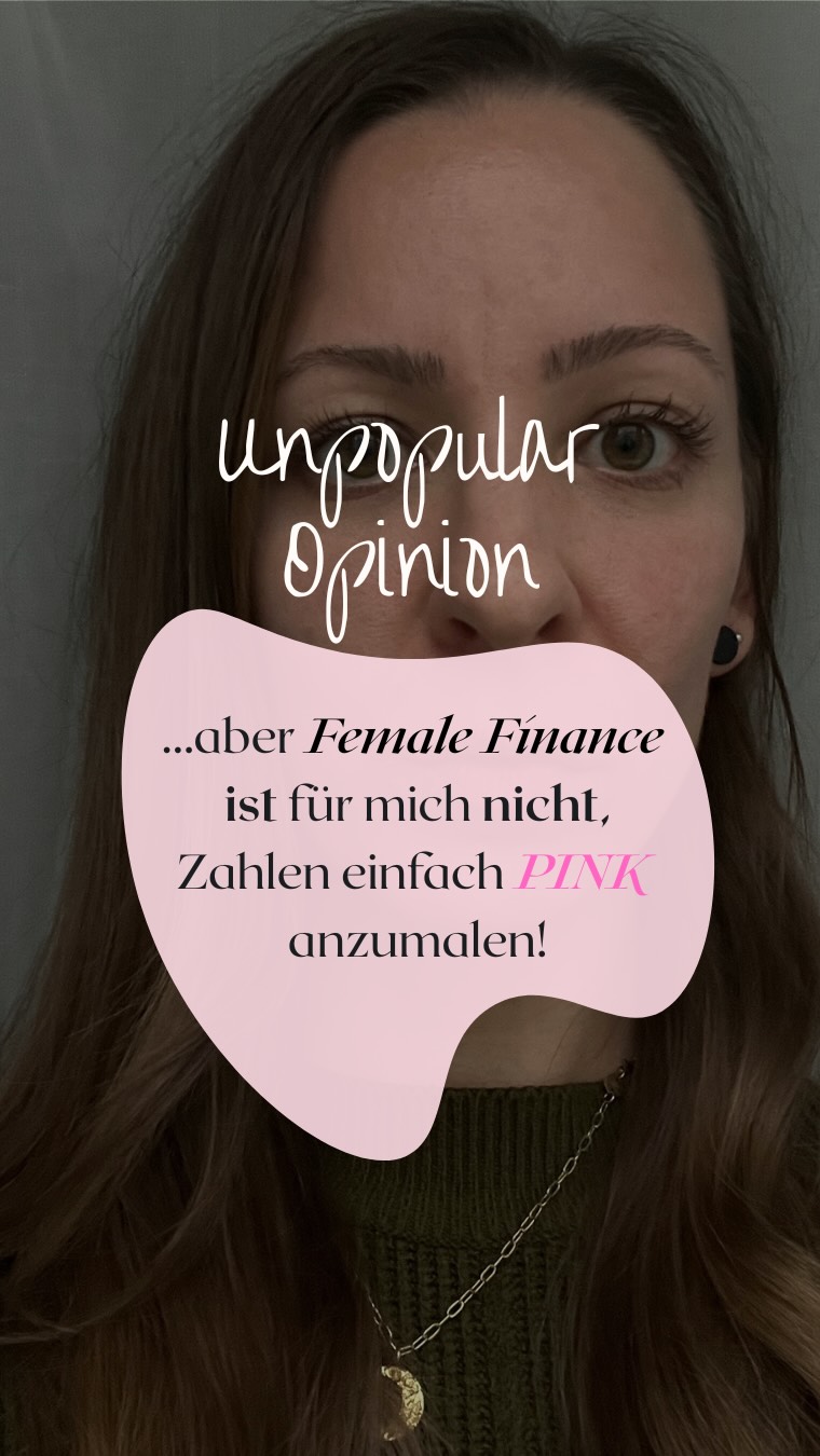 Female Finance ist nicht, Zahlen einfach pink anzumalen 💄
Es geht nicht darum, hübsche Excel-Tabellen mit Herzchen zu füllen oder den nächsten Budget-Plan mit Glitzer zu verzieren.
✨ Es geht um DICH!
Um deine Gedanken. Deine Gefühle. Deine Prägungen.
Dein inneres Kind, das gelernt hat, dass Geld kompliziert, böse oder einfach nicht für „Menschen wie dich“ gemacht ist.
Female Finance bedeutet:
💭 Glaubenssätze zu erkennen.
💔 unbewusste Muster zu entlarven.
💡 zu verstehen, warum du immer wieder dieselben Entscheidungen triffst – auch wenn du es besser weißt.
Weil deine Beziehung zu Geld viel mehr ist als ein Kontostand.
Sie spiegelt deine Beziehung zu dir selbst.
Zu deinem Wert.
Zu deiner Freiheit.
Und wenn du das erkennst – wird Geld plötzlich zum Portal für deine persönliche Weiterentwicklung.
Deep. Transformierend. Verdammt ehrlich.
Aber auch: BEFREIEND!
Das Gespräch mit @jenny.von.fiacademy war so unglaublich verbindend, denn in einer Sache waren wir uns von Anfang an einig: Finanzen brauchen keinen langweiligen Anzug - und definitiv keinen Mann, weil sich der vielleicht besser auskennt.
Finanzen dürfen individuell gedacht und weiblich fühlbar gemacht werden. Denn dahinter steckt so viel Potenzial ✨
👇🏽
Wenn du bereit bist, deine Geldthemen nicht nur „zu regeln“, sondern zu fühlen und zu transformieren, dann komm in meinen 1:1 Money Deep Dive.
Das ist kein Coaching. Das ist eine Reise zu dir selbst💞
#finanzenfürfrauen #moneymindset #geldbewusstsein #finanzcoaching