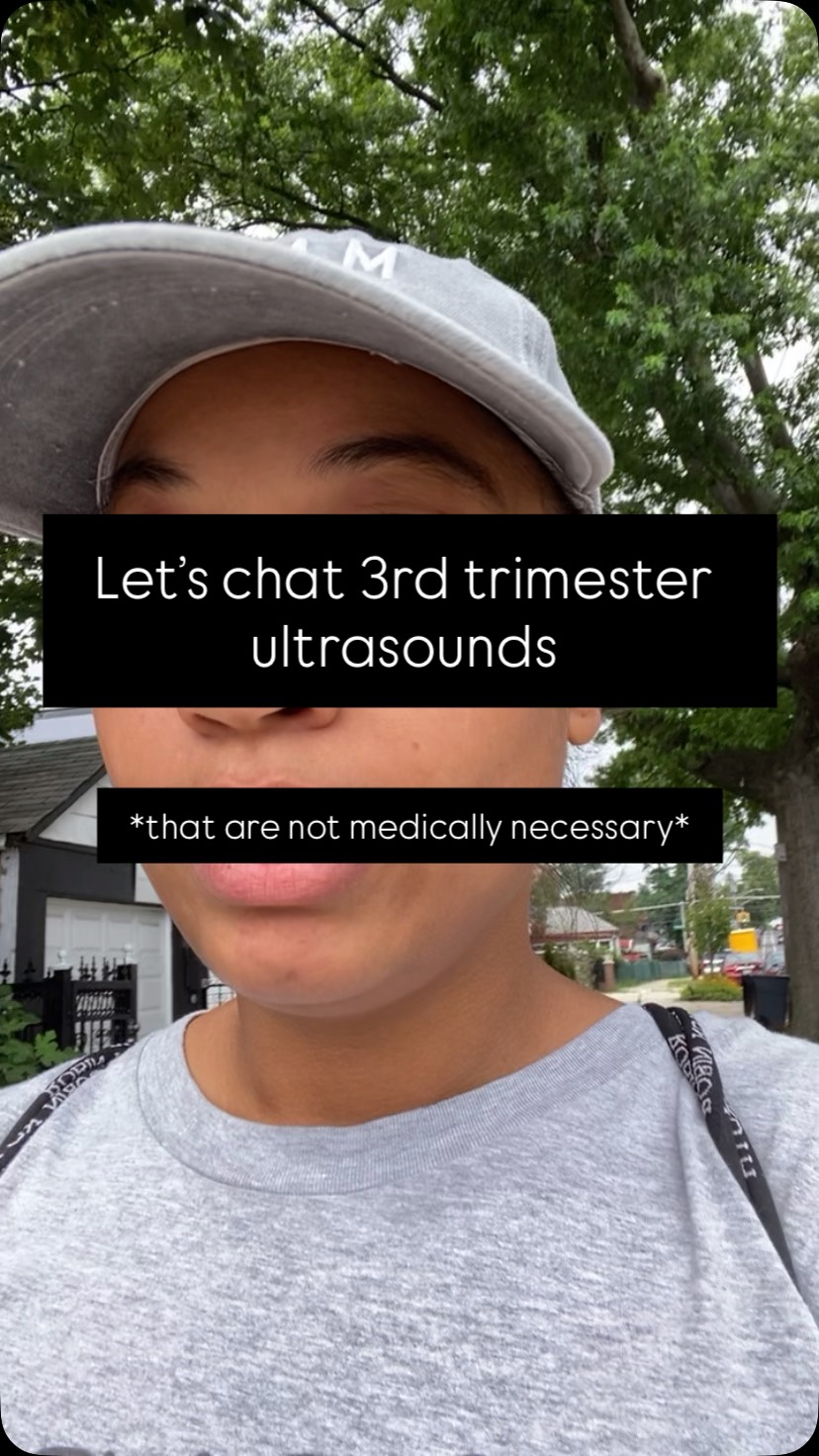 More technology is not always the answer. Especially in a normal pregnancy.
Less is more.
Keep it simple stupid.
Learn about it, read about it:
“From the Dutch IRIS study, it seems that routine third trimester ultrasound in so-called ‘low-risk’ pregnant women should not be used or it can cause interventions such as induction of labour.” - Universal ultrasound in late pregnancy did not reduce serious harms to babies: REPRODUCTIVE HEALTH AND CHILDBIRTH, 05.02.20, doi: 10.3310/signal-000874
“In low risk pregnancies, routine ultrasonography in the third trimester along with clinically indicated ultrasonography was associated with higher antenatal detection of small for gestational age fetuses but not with a reduced incidence of severe adverse perinatal outcomes compared with usual care alone. The findings do not support routine ultrasonography in the third trimester for low risk pregnancies.” - BMJ 2019;367:l5517
Podcast: @birthinginstincts 297 The Light & Dark Sides of Ultrasound
#doula #thirdtrimesterultrasound #slipperyslope