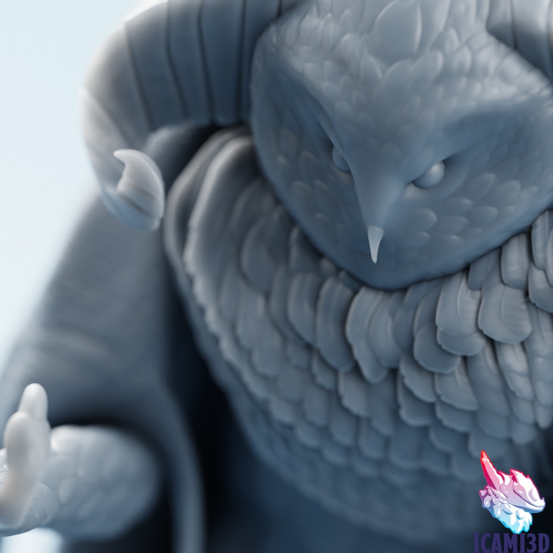 Création pour un client : AURIL de la campagne Icewind Dale de Donjons et Dragons ! 🦉❄
Je me mords les doigts car j'ai loupé mon timelapse qui aurait été magnifique ! 😩
Mais bon, ce n'est pas grave ce sera pour le prochaine fois ! 😇
J'ai beaucoup apprécié la modéliser en tout cas.
Rendez-vous dans quelques temps pour une nouvelle modélisation en préparation ! 📝
#donjonsetdragons #dnd #rp #jdr #dragons #model #3dmodel #3dmodeling #sculpting #3dsculpting #print #3dprint #3dprinter