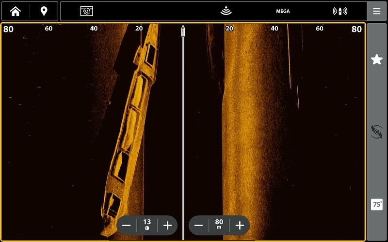Some more shots of wrecks using the CMSI transducer with Humminbird Xplore! This is a 80 meters long barge sitting perfectly on the bottom. 😀👌🏻
@humminbirdfishing #humminbird #megasideimaging #megadownimaging #xplore #humminbirdxplore #saltwaterfishing #wreckhunting #wreck #marinetechnology #marineelectronics #comstedtfishing #comstedt