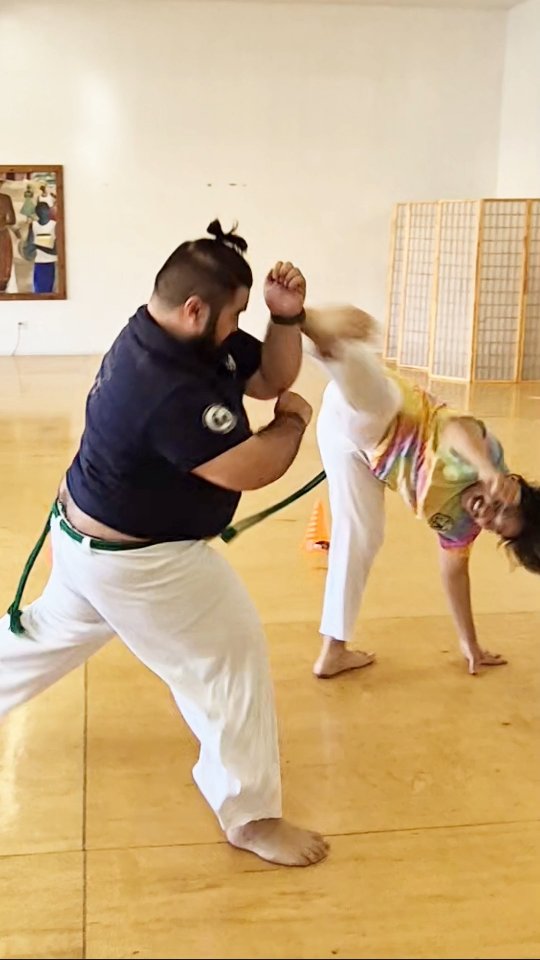 We are Castro Valley Capoeira!
βοΈπ΄π¦π€ΈπΏββοΈππππ€ΈββοΈπ¦π΄βοΈ
Castro Valley Capoeira.
Weds 7:30pm.
Sunday 12:30pm.
Friday (Acrobatics class) 5pm
22491 Foothill Blvd, Hayward, CA
No registration needed. Just show up.
Private lessons available also.
---------
What is Capoeira?
Capoeira is a martial art form that has maintained dance-like elements and music, making it both a deceptive fight and enjoyable means of personal expression.
Every part of your body is in motion when you practice capoeira. Here are 6 ways it will get you into great shape:
1. Cardio and Stamina
2. Strength
3. Body conditioning
4. Agility and Reflexes
5. Self-defense
6. Flexibility
#bayareaworkout #oaklandfit
#oaklandfitness #bayareabjj #bayareamma