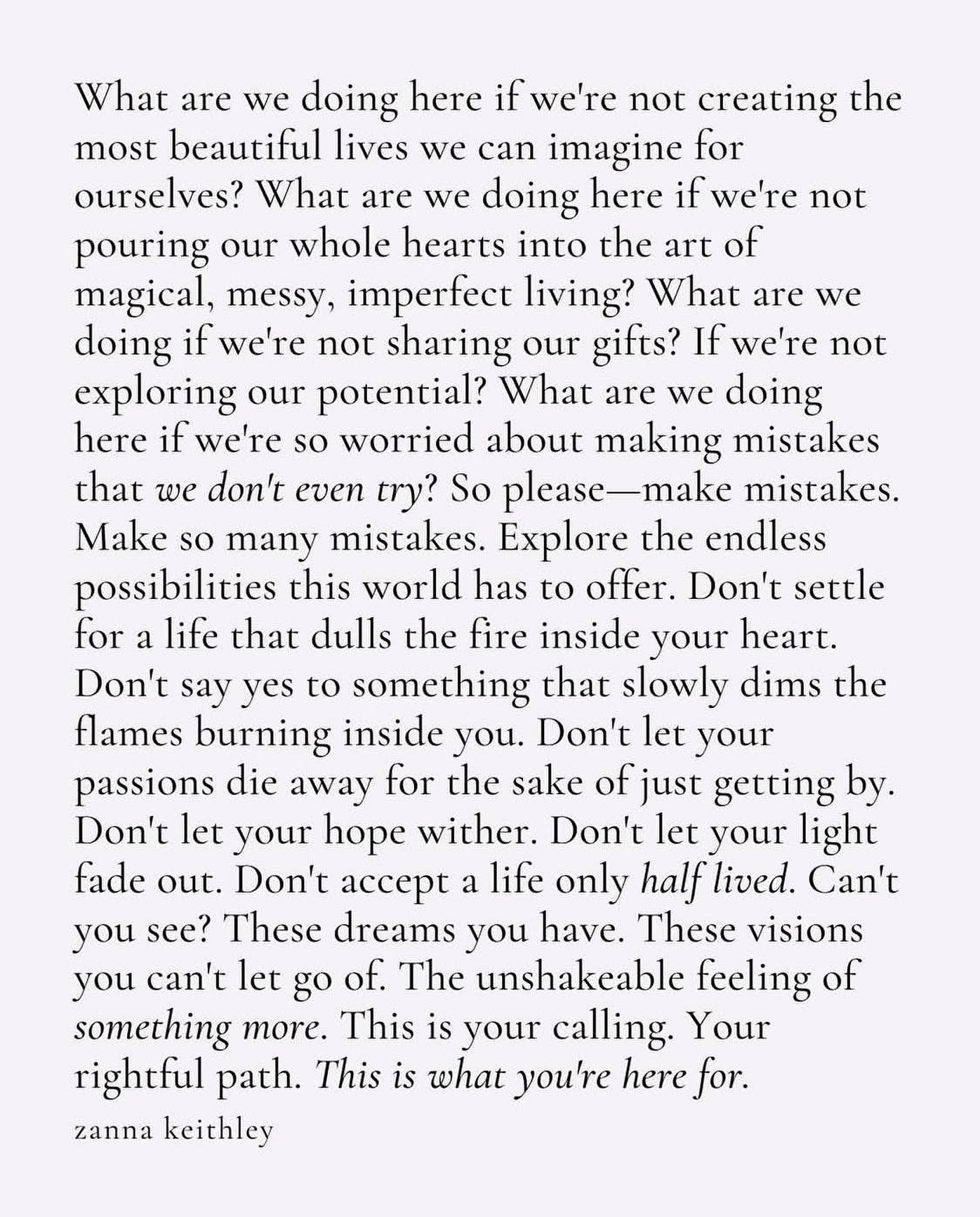 Saturday inspo for us all. 🙌