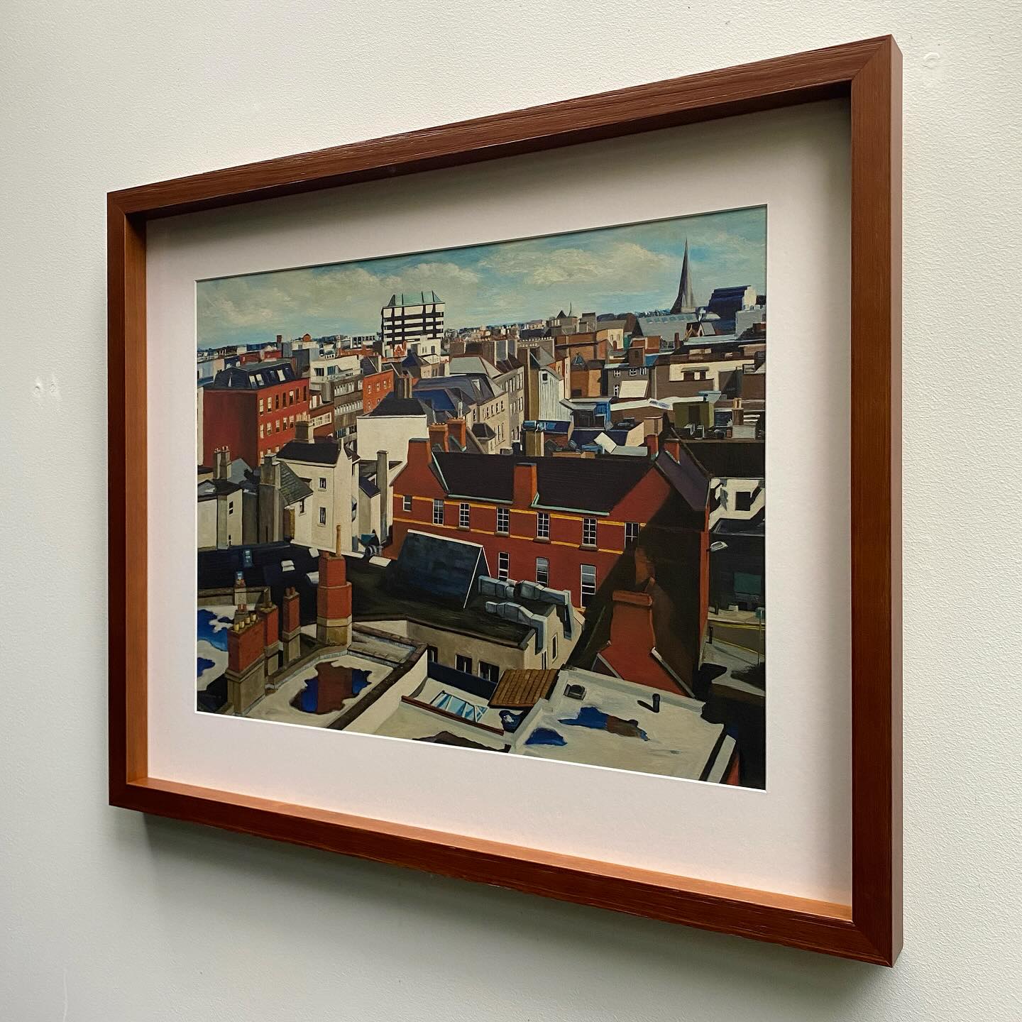 Dirty old town for an expat. Frame moulding supplied to us by Crawford Framing Mouldings.
#dublin
#ireland
#crawfordpicturemouldings
#wellingtonframers
#nzframers