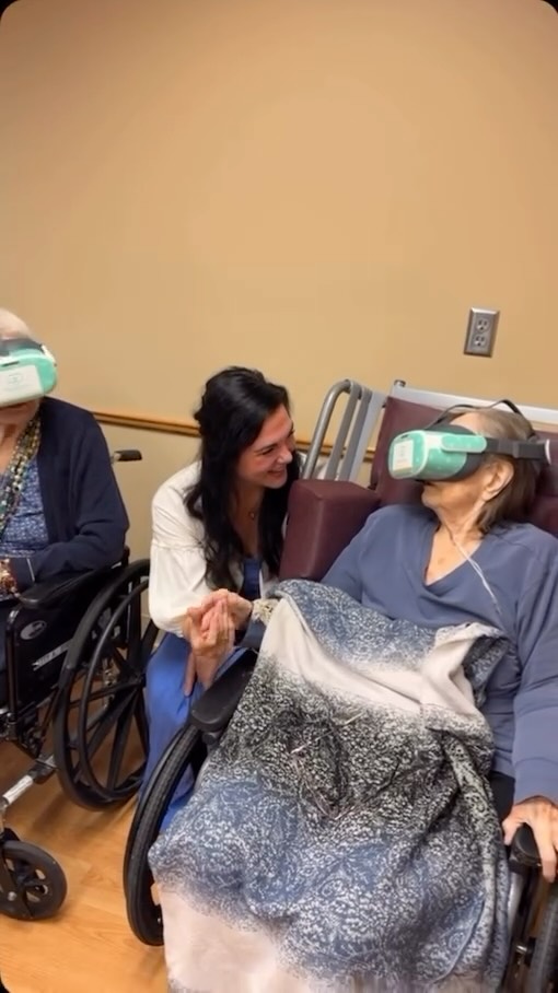 Every now and then, an episode stays with you long after you’ve recorded it and this conversation with my friend Kyle Rand is one of them.
Kyle is the co-founder and CEO of @rendever.health a company rooted in empathy and driven by innovation. What they’re doing with VR is about possibility. It’s about giving older adults the chance to explore, connect, celebrate, and feel joy, no matter their physical limitations.
Drawing from his extensive research at Duke University on neuroprosthetics and the intricate workings of the aging brain, Kyle founded Rendever, an award-winning virtual reality platform recognized by @forbes Forbes’ 30 Under 30 and listed on Time’s 100 Most Influential Companies.
I had the gift of visiting Masonic Homes recently, thank you for welcoming me in so warmly. I saw firsthand what it means when this kind of innovation is paired with intention and care.
🎧 Listen here: https://www.willgatherpodcast.com/post/a-vision-of-hope-the-magic-of-vr-and-redefining-connection-rendever-kyle-rand-forbes-caregiving
Kyle, I feel incredibly fortunate to count you as a friend. Thank you for weaving magic into our lives with Rendever. I love the intention you bring to support families and caregivers as well. I’m thrilled about what the future holds!