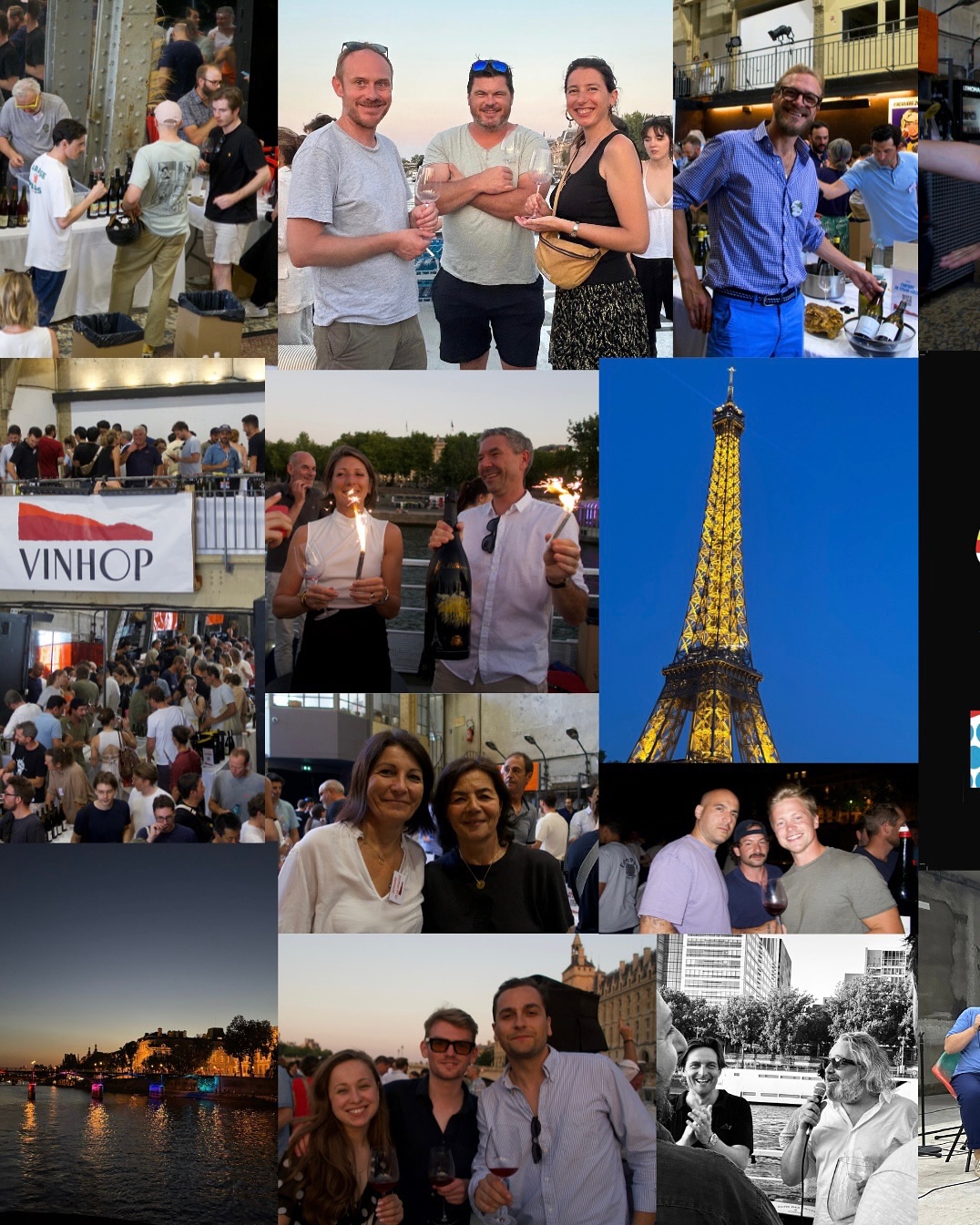 MERCI À TOUS !
Merci pour votre présence, votre enthousiasme et votre énergie lors de cette édition 2025 de SINGULIERS, sans doute la dégustation la plus chaude de l’histoire !
🍇 Merci aux vignerons pour leur passion, leur savoir-faire et leur singularité !
🥂 Merci à nos clients pour leur fidélité et leur curiosité.
Nous sommes heureux de vous représenter et de vous accompagner tous les jours.
À très vite !
L’équipe VINHOP