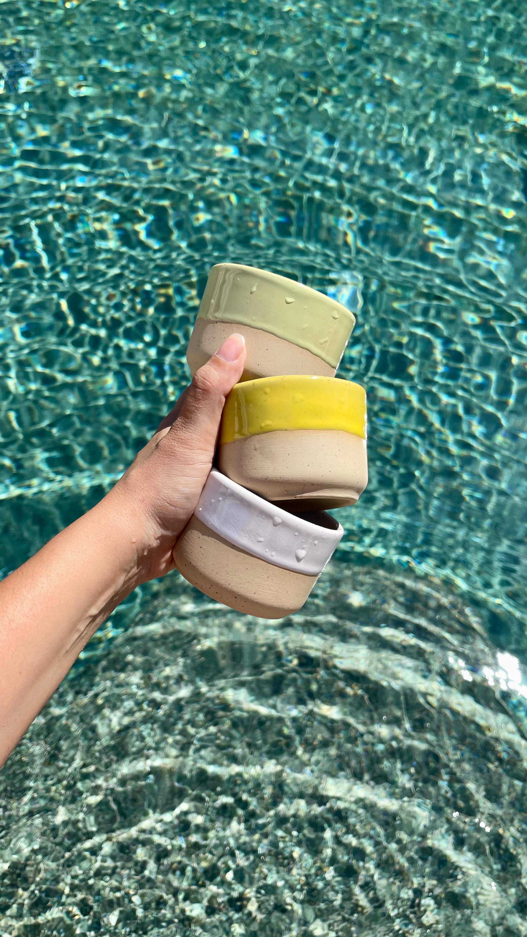 Pool, Sun & Fun!
These beautiful cute little coffee cups are now available in 3 colors —Pistachio, Lemmon Yellow & Cloudy White & a lovely blue is dropping soon!
DM me to grab yours and make your Mornings a little brighter!
#HouseOfFenia #HOF #CoffeeTime #MorningVibes #Ceramics #Greece #Athens #Handmade #ShopSmall #Pistachio #LemmonYellow #White #Blue #MadeInGreece #MadeInAthens