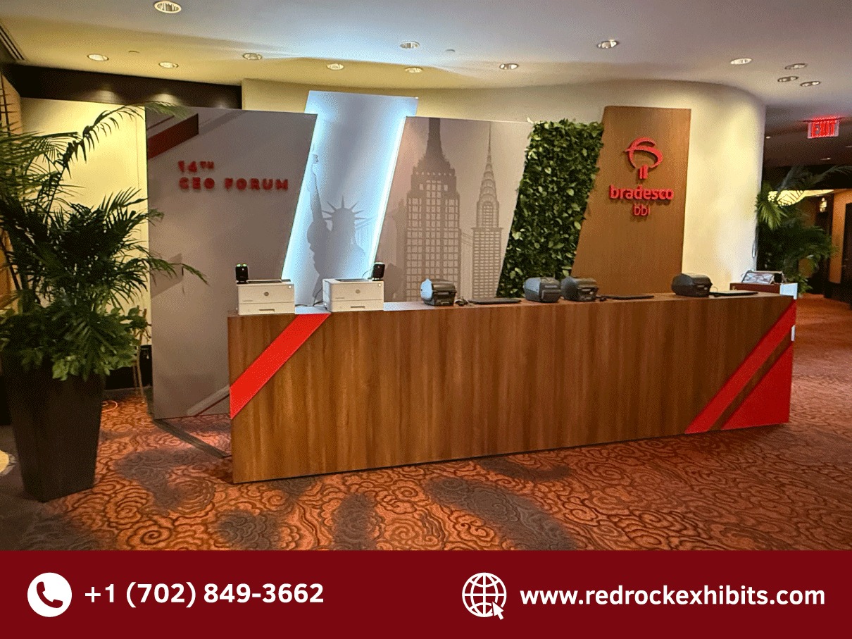 Happy Friday! To close off the week, we wanted to share another part of our event with @bradesco. Our team can accommodate stages, ticket booths, signage, etc. We don't just do tradeshow booths!
When you work with Red Rock Exhibits, you’re not just getting an event; you’re getting a partner you can count on.
Based in Las Vegas & Orlando — delivering nationwide across the U.S.
Reach out today:
+1 (702) 849-3662
www.redrockexhibits.com
#TradeShowDesign #ExhibitBooth #BrandExperience #RedRockExhibits #LasVegasEvents #OrlandoExpos #StandOut