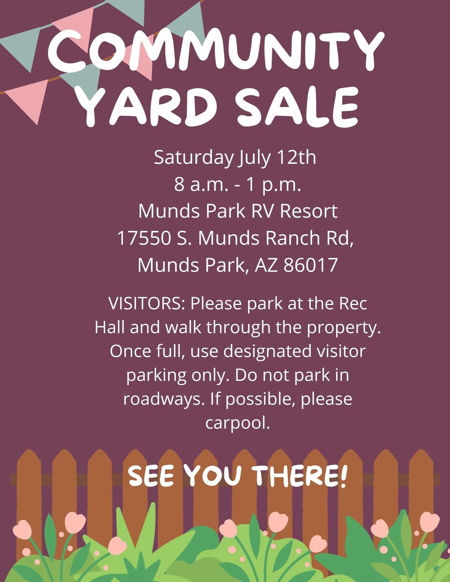 Community Garage Sale!!!
#mundspark
