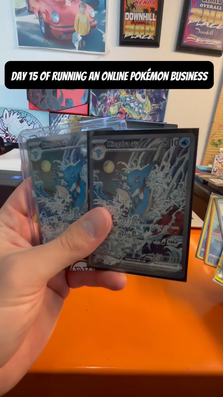 Day 15 of Victory Road Vault TCG 📦🃏📞
Another order out the door today — this one was packed with a bunch of modern singles and promos for Andrew (thanks for the support!). Always great seeing cards go to good homes 🙌
I also started chatting with my distributor about the upcoming Mega Brave and Symphonia sets — definitely some exciting things on the horizon. Can’t wait to get my hands on them and bring them to the shop soon!
The Vault keeps moving forward 💼⚡
#VictoryRoadVault #PokemonTCG #ModernSingles #PromoCards #OrderPacked #MegaBrave #Symphonia #JapaneseTCG #TCGDealer #Pokemon #PokemonCards #PackOpening #SmallBizJourney #TCGCommunity