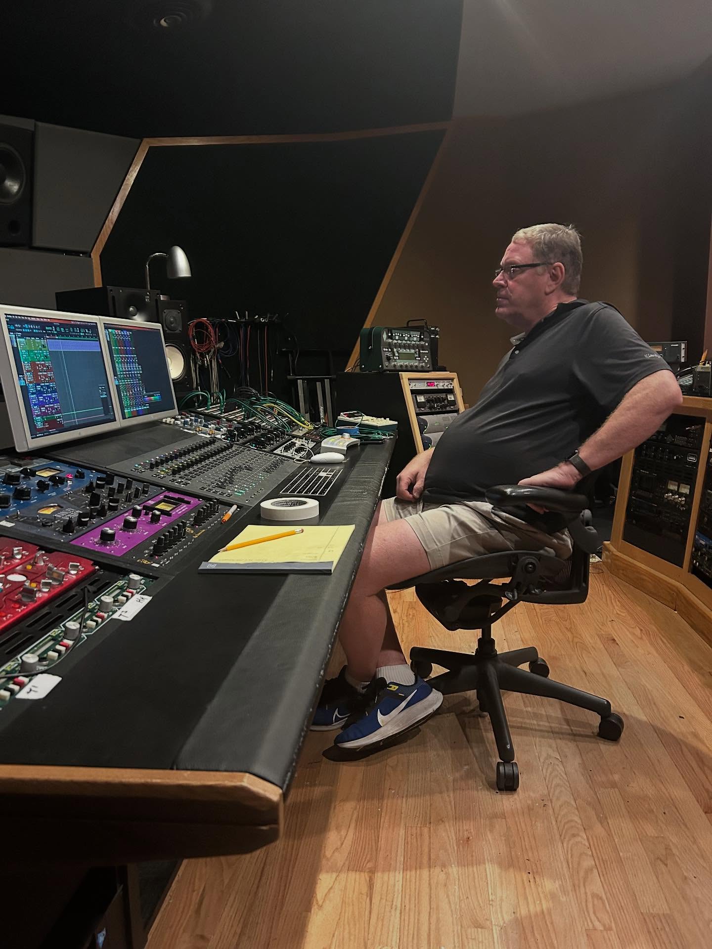 Debra Sode and The Anti Jane’s with Ken Schubert engineering in studio A @theantijanes #newmusic #recording #recordingstudio #local #localartists