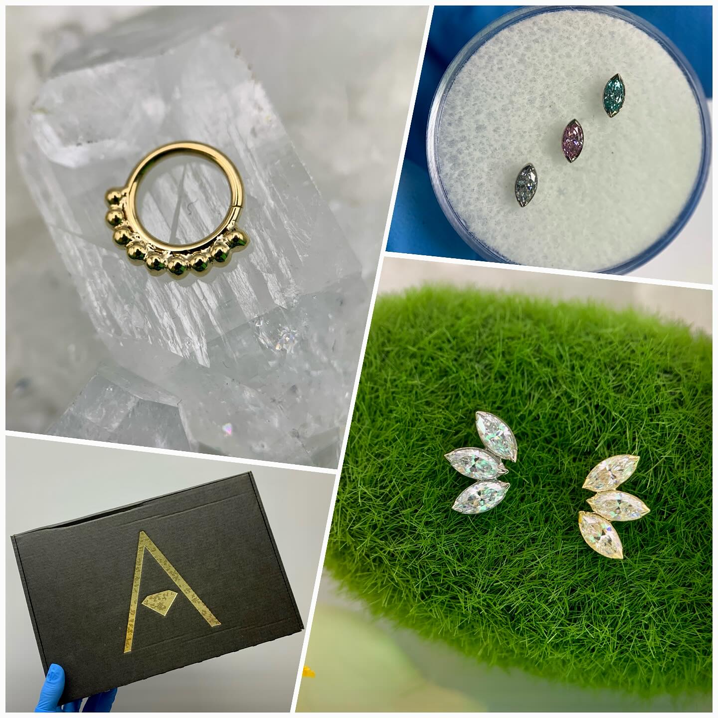 Oooooooo new Anatometal in stock now!
Here’s a sneak peak of our bestselling marquise pieces and a gorgeous little custom ring for a client!
We have spaces available for piercings tomorrow! So give us a call or you can easily get yourself booked in online! Click the link in the bio to secure your slot!
@anatometaluk
•
•
•
•
•
•
•
•
•
•
•
•
•
•
•
•
#ukapp #safepiercinguk #newpiercing #earpiercing #piercing #bodypiercing #brighton #brightonpiercer #beautiful #piercingjewelry #earcuration #curatedear #highquality #shopsmall #shopindependent #shoplocal #northlaine #thelanes #anatometal #anatometalinc #goldpiercings