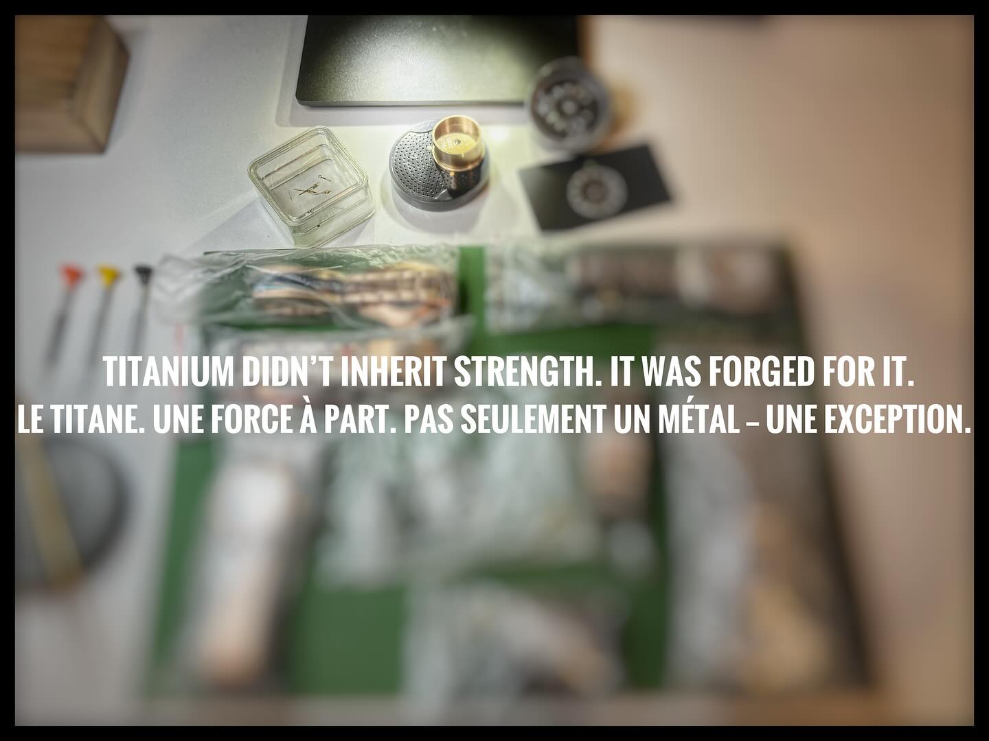 Part of the Divergent Series.
Crafted for those who don’t follow convention — they question it.
The Divergent Series by Tavish & Bishop features timepieces in titanium, designed with minimalist defiance. Not all our watches carry this title — only those that walk a different path, with purpose and intention.
In a class of its own.
Fait partie de la Série Divergent.
Conçue pour ceux qui ne suivent pas les conventions — ils les remettent en question.
La Série Divergent de Tavish & Bishop présente des montres en titane, conçues avec une sobriété affirmée. Toutes nos montres ne portent pas ce nom — seulement celles qui suivent un autre chemin, avec sens et intention.
Une classe à part. #Tavish&Bishop
#DivergentTi
#DivergentSeries
#TitaniumWatch
#TitaniumTimepiece
#microbrandwatch
#IndependentWatchmaking
#MinimalistDefiance
#watchesofinstagram
#ModernHorology
#ToolWatchCulture
#luxurywatchesdaily
#watchcollectorsclub
#HorologyDesign
#lacasadelhabano
#habanoslifestyle
#LuxuryCarsAndWatches
#partagas
#timereimagined
#InAClassOfItsOwn