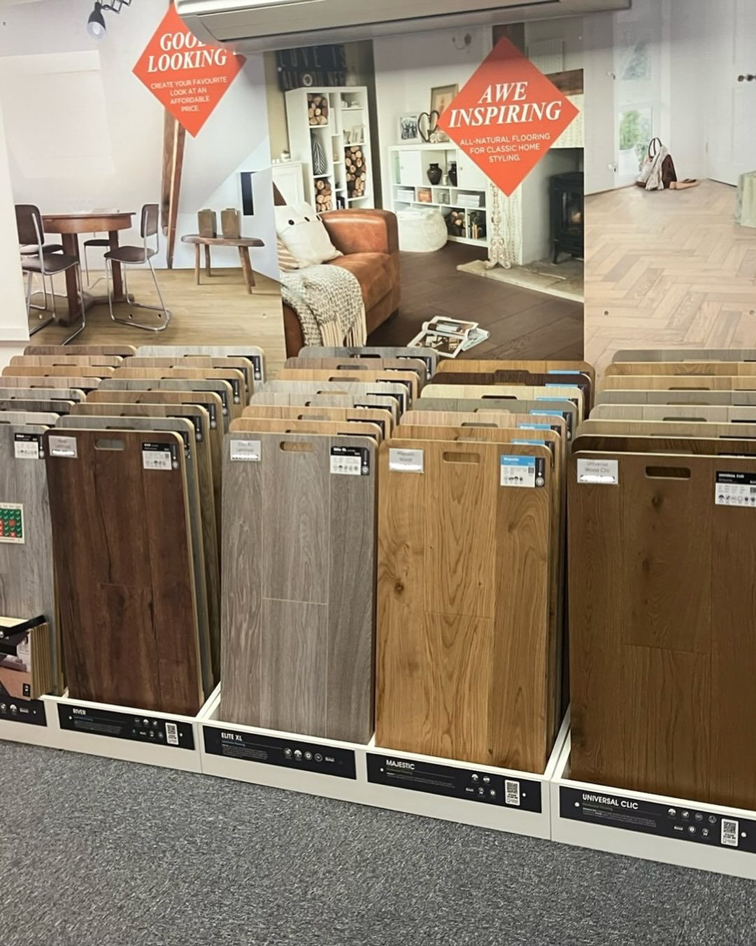 We are so pleased to offer more of an extensive range of @furlong_flooring_uk hardfloor products in both laminate as well as engineered wood.. Starting with the Urban Landscape 8mm laminate right through to the Emerald 14mm engineered wood..
So if you're looking for a competitive, high quality hardfloor option in either a Supply Only or Supply & Fit service, we can support your next project with ease..
Pop into store to check out our updated stands and speak to us about our latest offers..
#laminateflooring #laminatefloors #engineeredwood #engineeredwoodfloors