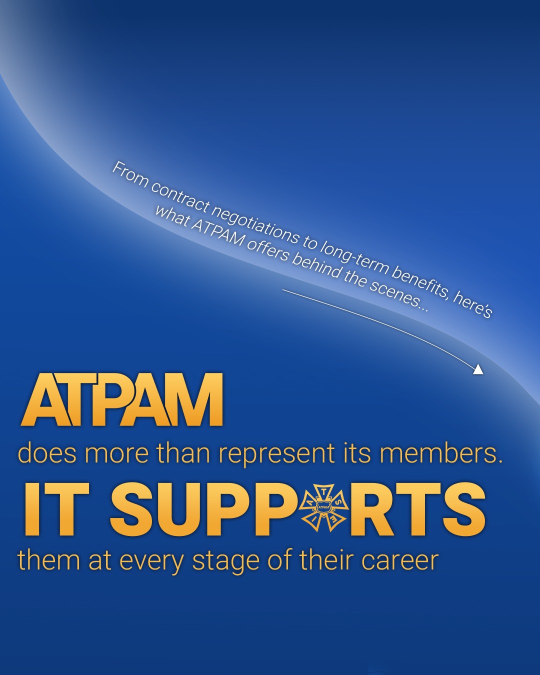 🎭 #ATPAM Member Services Highlights 🎭
From contract negotiations to career development resources, ATPAM is here to support you through every stage of your professional journey. Here's a look at some of the key services available to our members—because your hard work behind the scenes deserves strong support behind you.
Swipe through to learn more ➡️