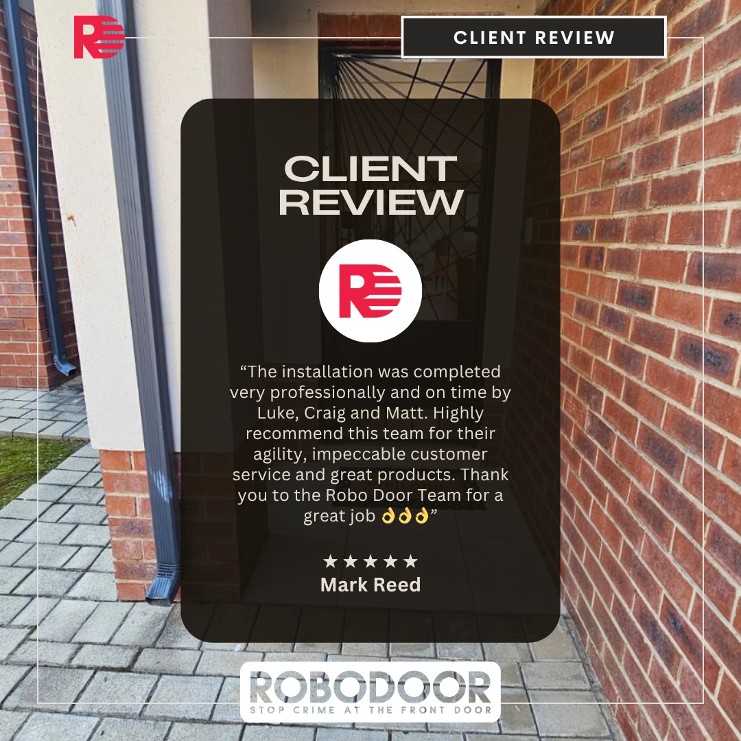 Installation in under 19 hours?! Now thatโs Robo Speed.
Another client secured. Another property protected. From payment to protection in less than a day โ just the way we like it. A massive shoutout to our team who all stepped in to get this job done โ teamwork makes the dream work.
๐ CONTACT US TODAY FOR YOUR FREE QUOTE - 082 888 1919!
๐จ STOP CRIME AT YOUR FRONT DOOR ๐จ
#RoboDoor #StopCrimeAtTheFrontDoor #FastInstall #SecurityDoneRight #ProudlySouthAfrican #ClientSuccess #BehindTheScenes #SecurityYouCanTrust #TeamRoboDoor