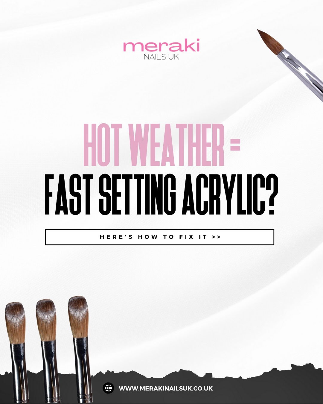 🔥 Heat speeds up how fast the acrylic nail forms, making your beads dry quickly
✅ Try these tips for easier acrylic application
Follow @merakinailsuk for more nail education content
• Become a qualified nail tech with my Online Acrylic Nails Course & learn with pre-recorded lessons from any location, any device and at your own pace 📚
• Certificate + accreditation for qualification included
• Optional acrylic starter nail kit can be ordered separately
Start your nail journey today and visit the website linked in the bio | merakinailsuk.co.uk 🌍
Send a message for any enquiries by email, dm or whatsapp 💗
•
#beginnernailtech #qualifiednailtech #acrylicnailscourse #nailtechtraining #naileducator #naileducation #onlinenailcourse #onlineacrylicnailscourse #acrylicapplication #acrylicapplication