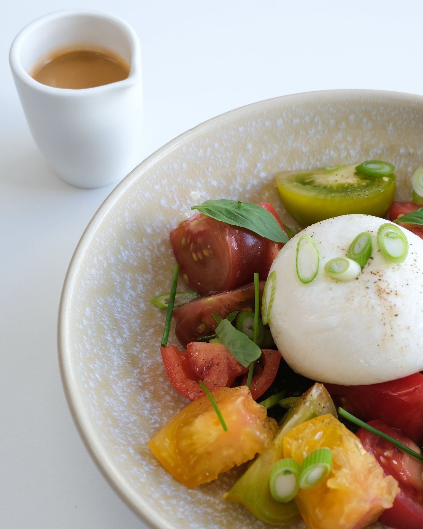 Aussi colorée que fraiche, notre assiette de tomates, pesto de basilic et vinaigrette avec burrata des Pouilles incarne l'été 🍅
Parfaite à déguster sur notre terrasse avec vue sur le Lac de la forêt d'Orient ☀️
#lebelvédère,brasseriecontemporaine