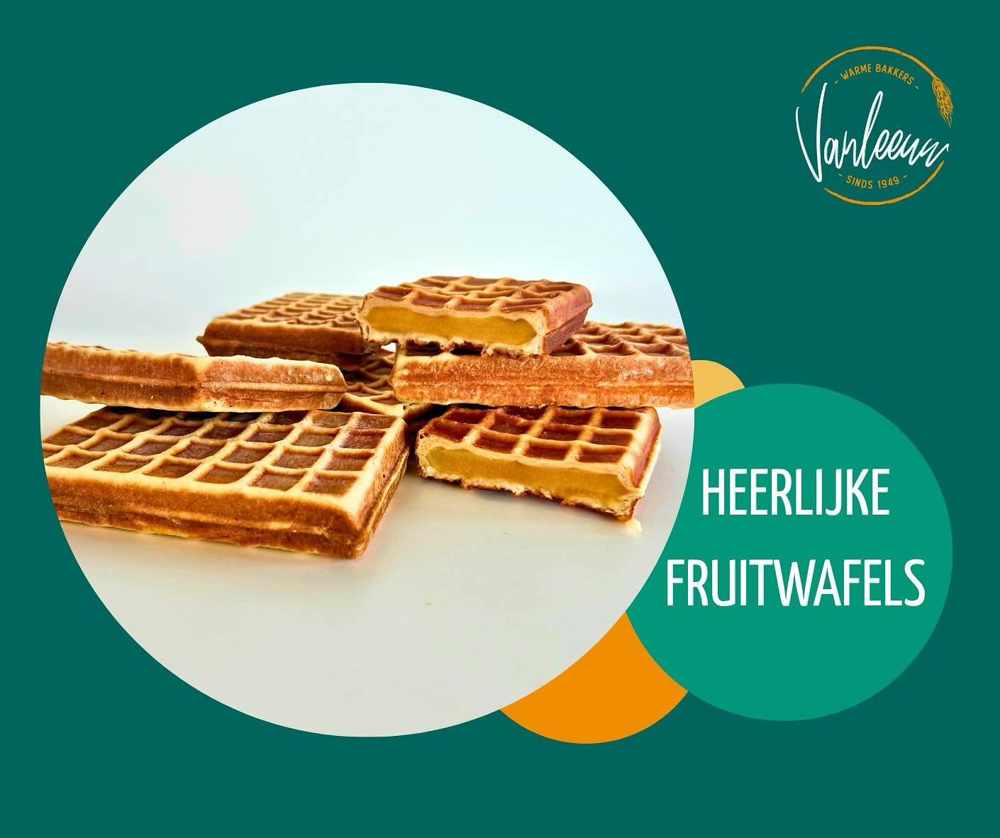 Vanaf deze week weer verkrijgbaar: onze heerlijk gevulde fruitwafels!
Verkrijgbaar in verschillende smaken: krieken, appel, abrikoos en altesse (pruim) 🍎🍒🍑. Vers, smaakvol en perfect voor elk moment van de dag. Kom snel proeven.