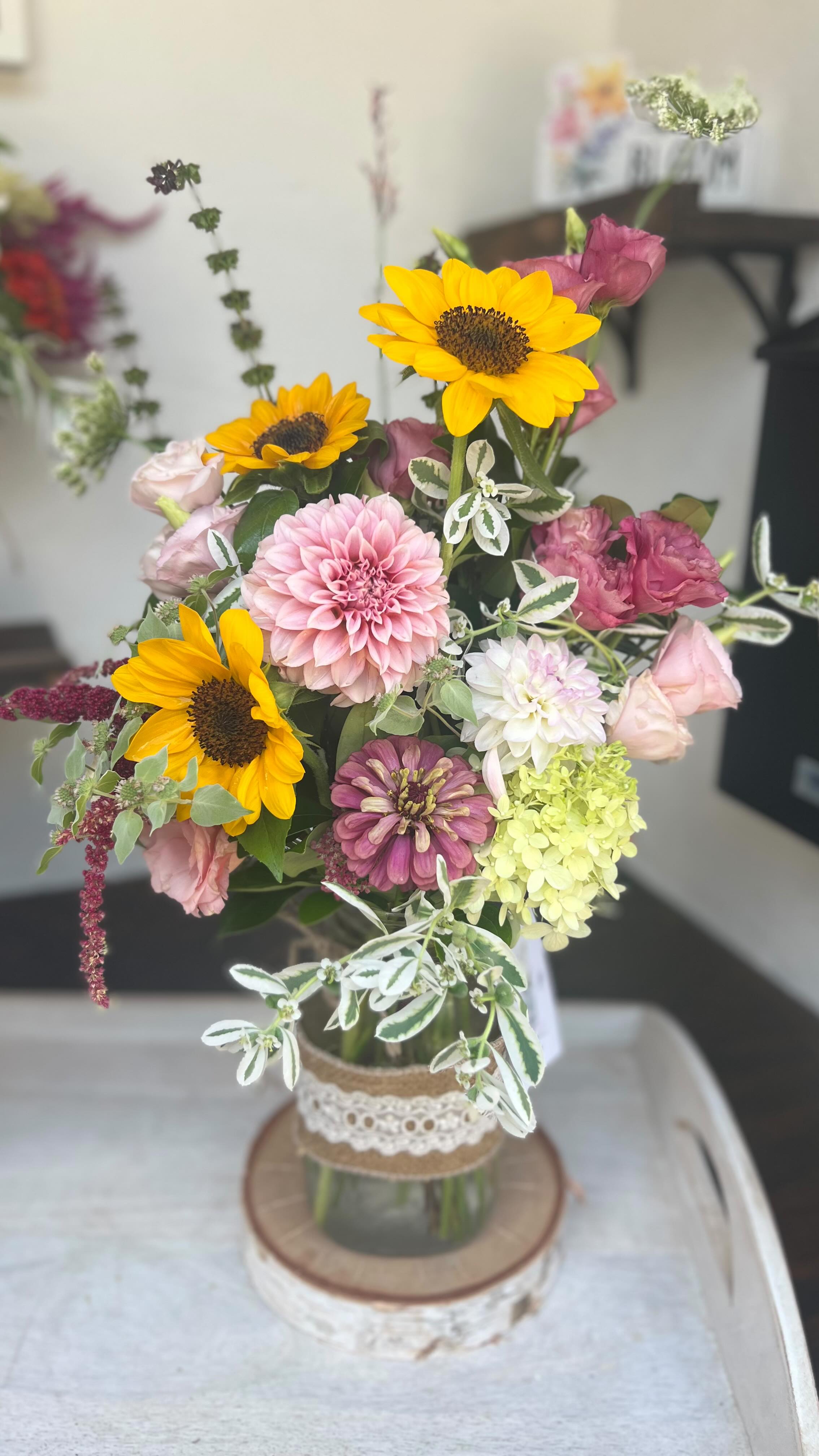 The cart is bursting with fresh blooms today! 💐✨
Come grab a bouquet for your table, your bestie, or just because it’s summer and you deserve flowers.
📍 285 Forest Ridge Lane, Foxfire
🕰️ Open until sunset
💵 Cash, Venmo, or PayPal
🥚 A few farm-fresh eggs are tucked in there too, if you’re lucky!
#twobudsflowerfarm #flowercartmagic #foxfirevillage #farmflowers #pinehurstnc #sevenlakes #westend