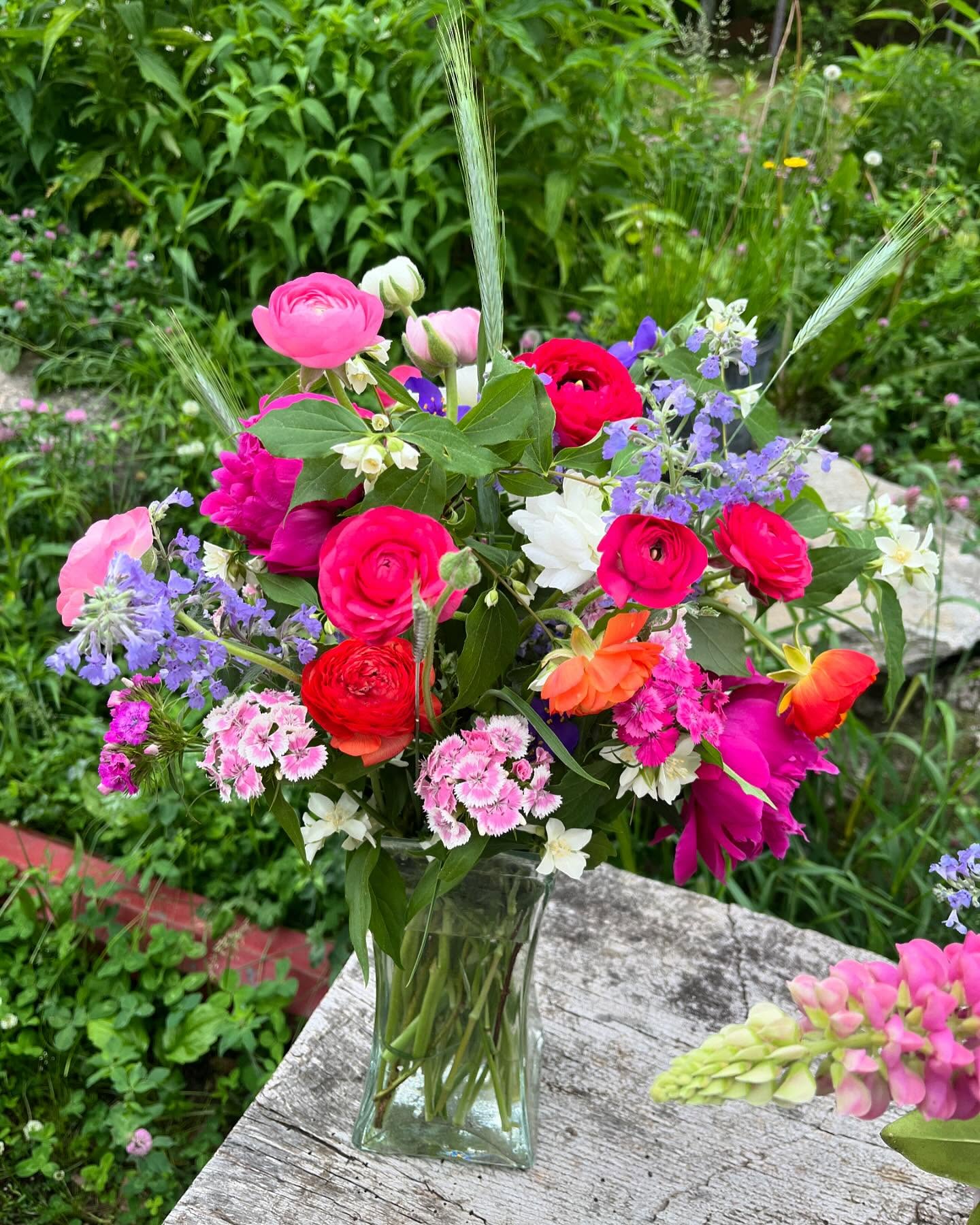 Flowers are so special
They are bought to brighten someone’s day
You give them to someone to say that you love them and that you were thinking of them
They are grown for celebration and for grief
They help shape so many milestones: graduations, anniversaries, birthdays, weddings
One of my favorite parts about growing and selling flowers is finding out why people are picking up a bouquet.
Ive heard everything from my sister just had a baby, to my friend just lost a sister, to I just needed something to brighten my day.
I absolutely love creating something beautiful for your special moments and events.
Feel free to reach out to order an arrangement for any event that life throws at you ♥️
-Alexis
(603)703-1595