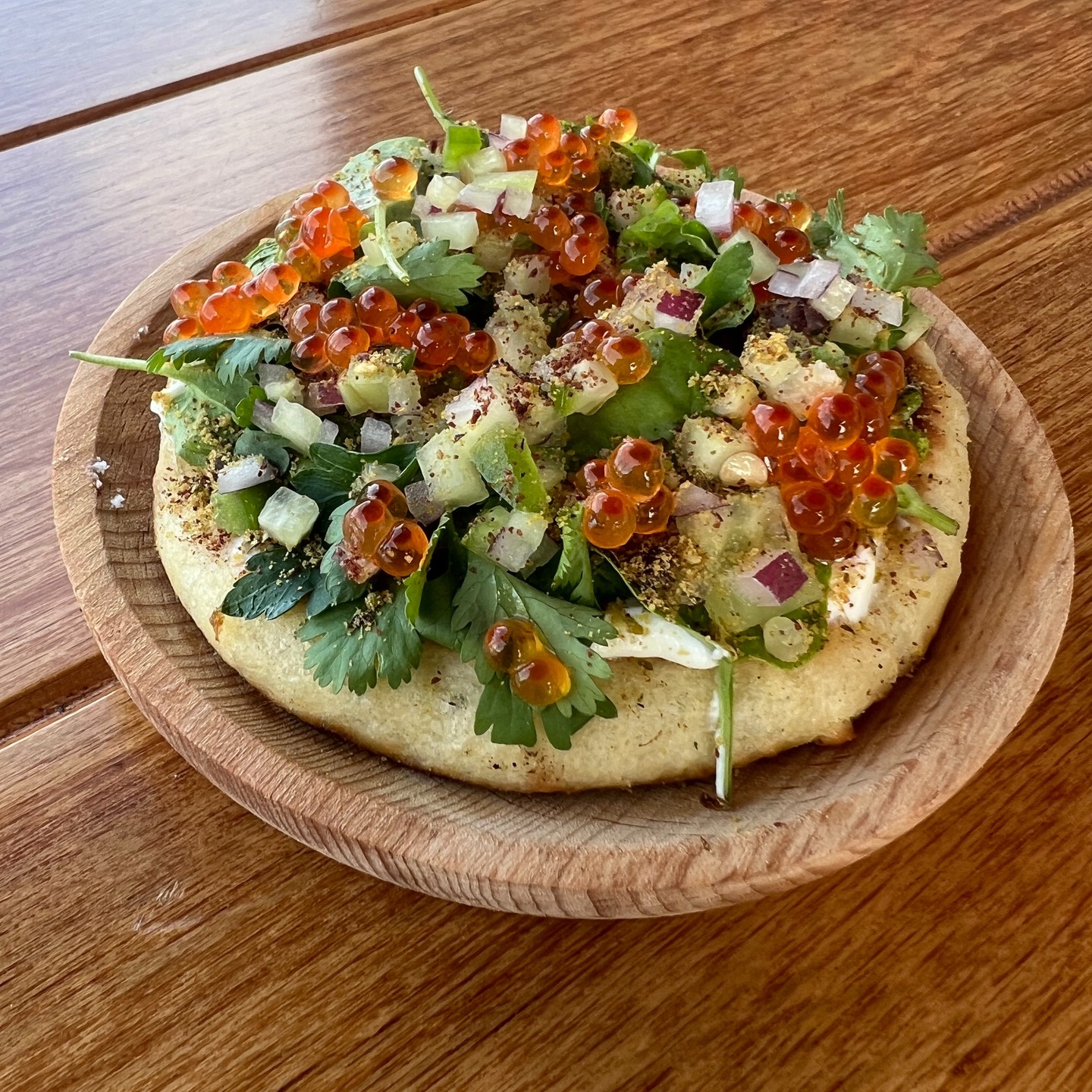 Special Alert 🔥
House-made flatbread with whipped labneh, cucumber relish, fresh herbs, and trout roe.
Savory and Fresh
Here until it’s gone.
#DrJonesMetairie #FlatbreadFlex #RoeRiot #HerbYourEnthusiasm #MetairieEats #ThisIsNotPizza
