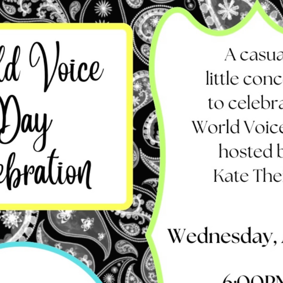 Super belatedly sharing this reel I made after our World Voice Day concert on April 16. I love bringing people together to share their voices! I hope you enjoy these clips and photos of some of the beautiful people I get to work with singing songs they love with me on the keys😍
Diya- "Montuak" by Rufus WainwrightCasey- his original, “Mountain of Dreams” Kirsten- "Loving You" from Passion (Sondheim) Moira- "The Story Goes On" from Baby (David Shire/Richard Matlby) Leandra- "For the First Time in Forever" from Frozen (Anderson-Lopez) Caroline- "You Go Down Smooth" by Lake Street Drive Niveous- his original and "What a Wonderful World" (Thiele/Weiss) Jake- "Anthem" from Chess (Andersson/Ulvaeus/Rice) Larissa- "Hallelujah" by Leonard CohenRebecca- "Fix You" by Coldplay Heidi- "The Moon is Mine" by Fairground Attraction