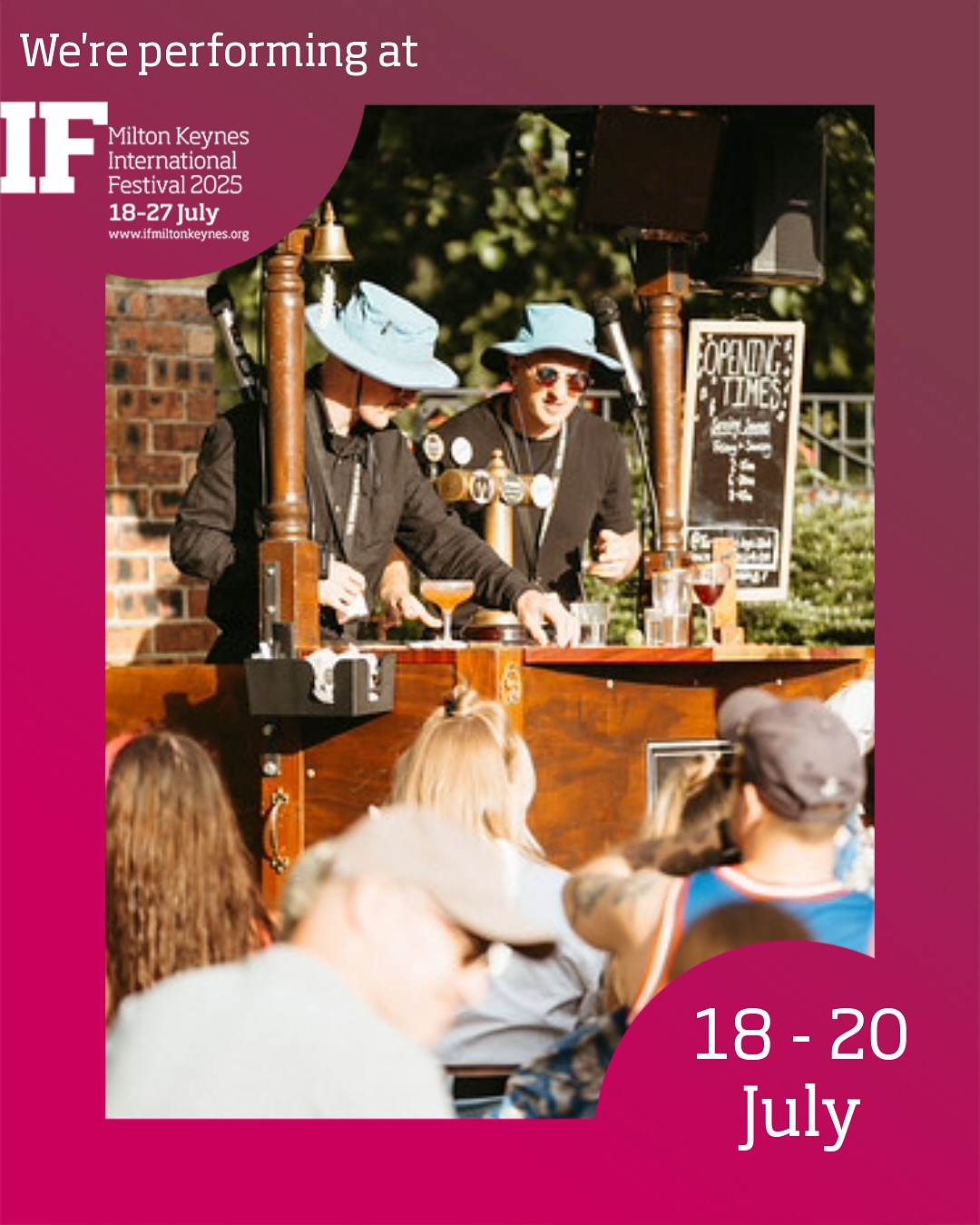 Huge thanks to Outside Arts for having Noisy Noise Noise at the Festival of Brilliant this weekend — and to Mouth of the Tyne Festival for welcoming Serving Sounds back to beautiful Tynemouth 🎉
Also, big love to the newest members of Working Boys Club — Truan Mathias and Madeleine Fuller — who’ve been out on the road with us.
💥 Check out their work and give them a follow — brilliant artists, top people.
Next stop: we’re off to Milton Keynes for IF: Milton Keynes International Festival — and this time we’re bringing both shows!
📍You’ll find us around the city from Fri 18 – Sun 20 July — at Unity Place, Midsummer Place, centre:mk & Campbell Park.
Expect tunes, stories, vibes, and a whole lot of joyful noise.
🎟️ Full details & set times:
ifmiltonkeynes.org/servingsounds
ifmiltonkeynes.org/noisynoisenoise
#WorkingBoysClub #ServingSounds #NoisyNoiseNoise
#IFMK2025 #MiltonKeynesFestival #FestivalSeason2025
#BooksAndBeats #PopUpCulture #GoodVibesOnly #OnTour #outdoorarts #whatsonmiltonkeynes #miltonkeynes