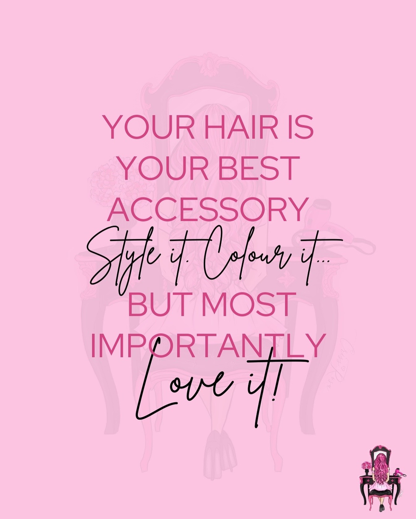 💖💖💖 hands up 🙌 who loves their hair ?
#pinkhairsalon #pinksalon #pinkaesthetic