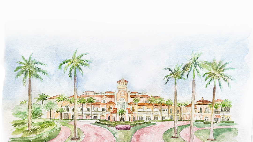 Check out our custom wedding invitation suite for Crane Club, Florida! It's all in the details and we wrote a blog post about it! Link in bio to our post!